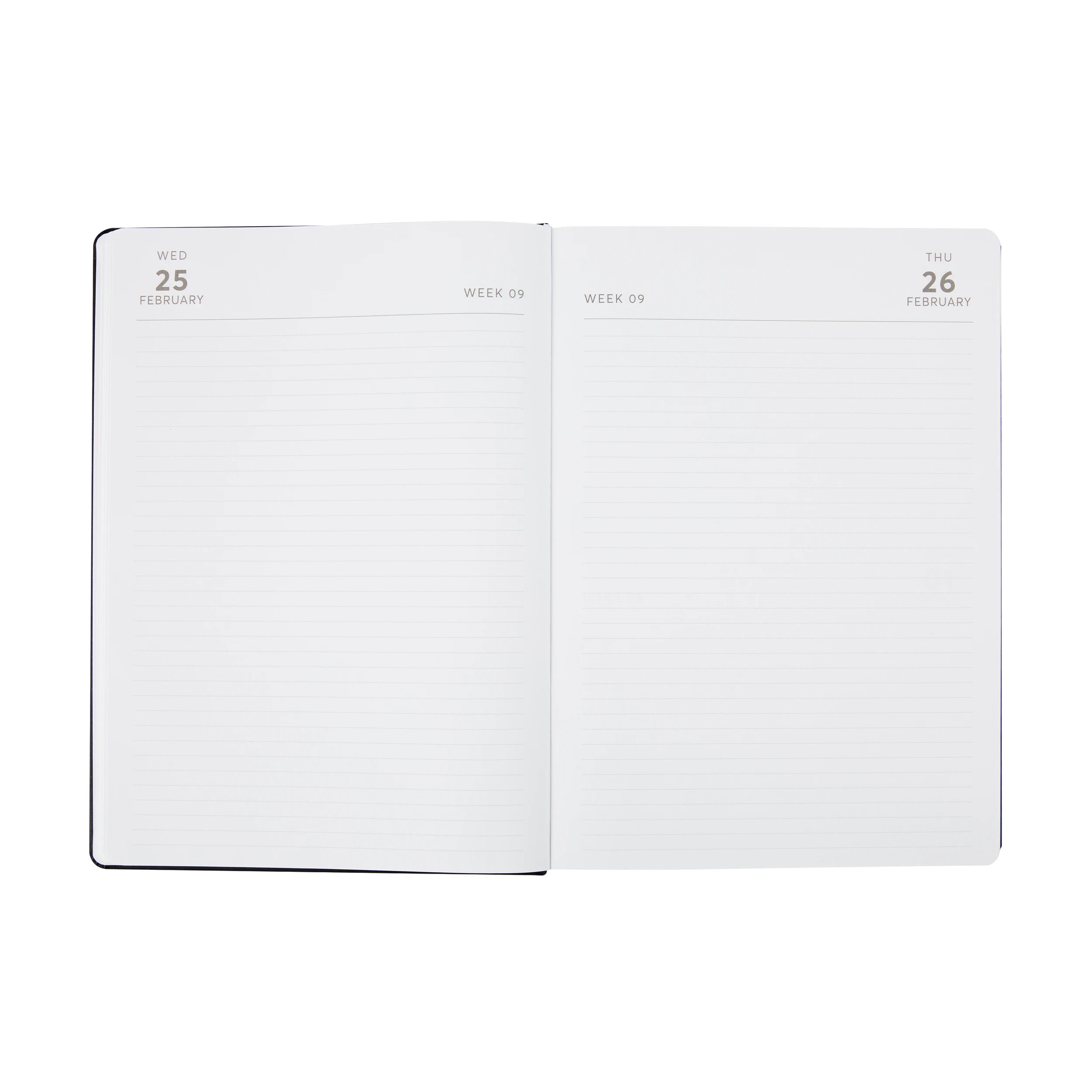 3 2026 Daily Diary - Black, 3 of 8