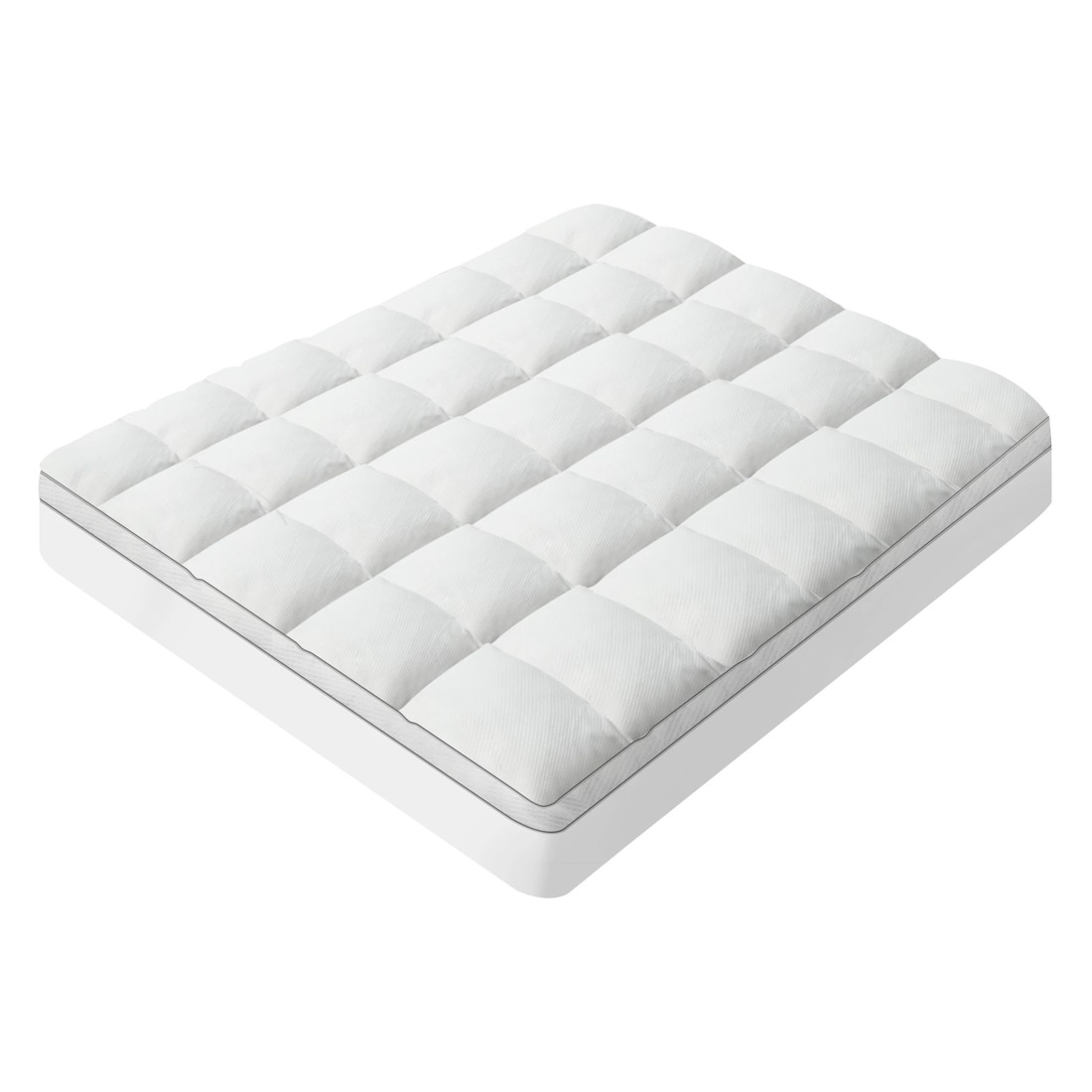 1 Dreamz Cloud Soft Mattress Topper Double, 1 of 6