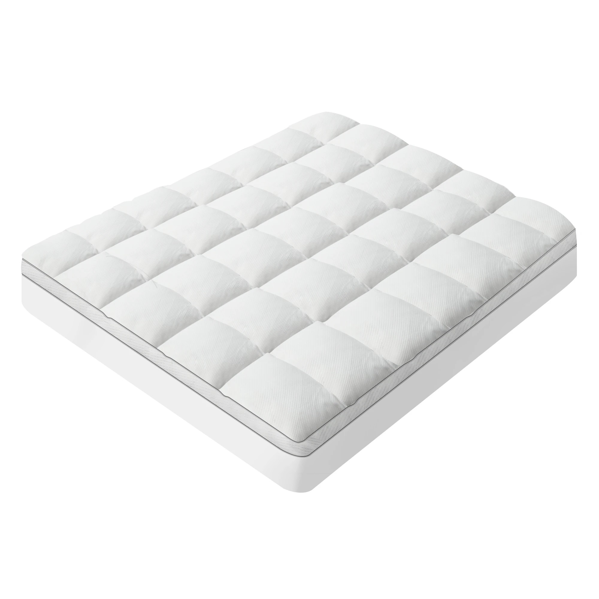 1 Dreamz Cloud Soft Mattress Topper Double, 1 of 6