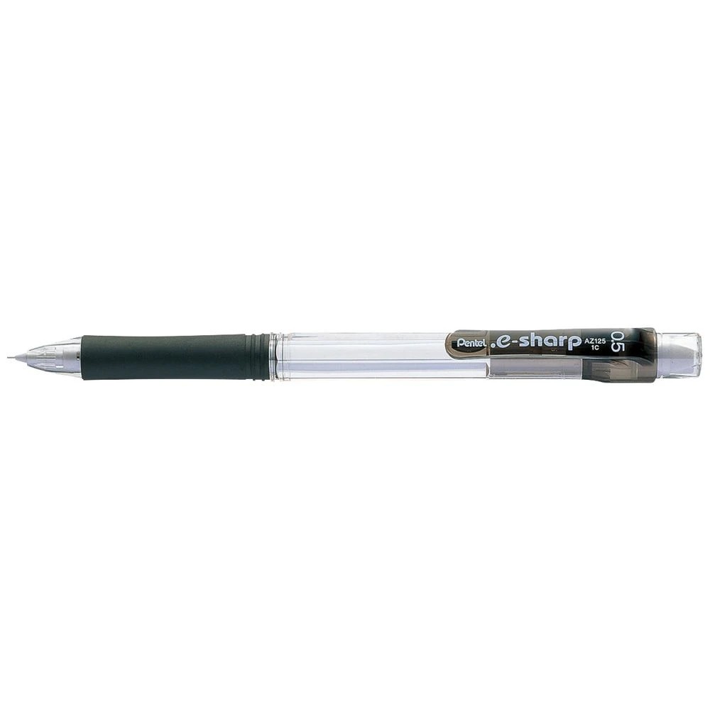 1 Pentel E-Sharp Mechanical Pencil 0.5mm Black, 1 of 2
