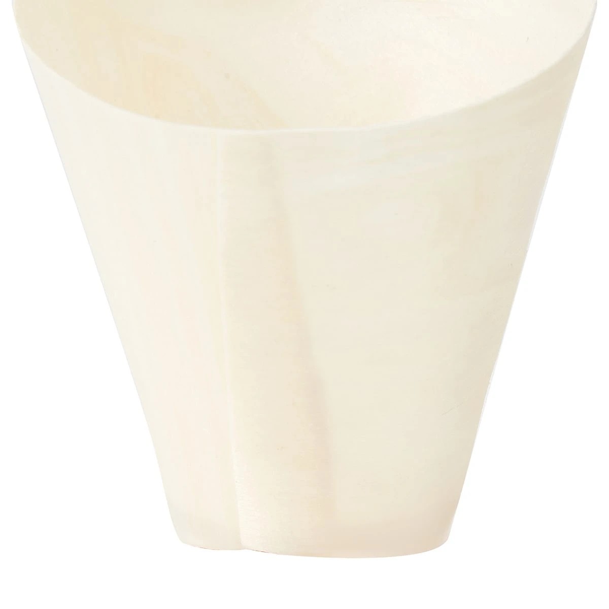 5 10 Pack Wooden Serving Food Cones, 5 of 6