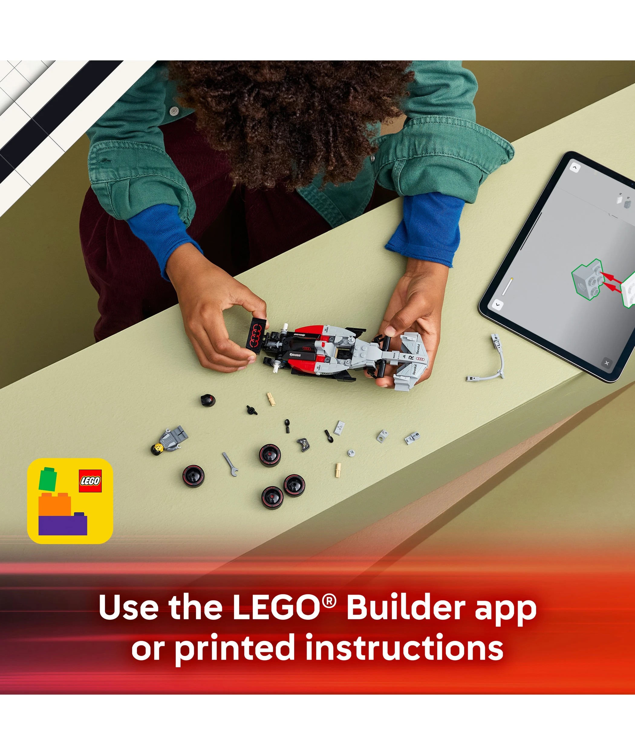 7 LEGO Speed Champions Audi Revolut F1 Team R26 Race Car 77259, 7 of 10