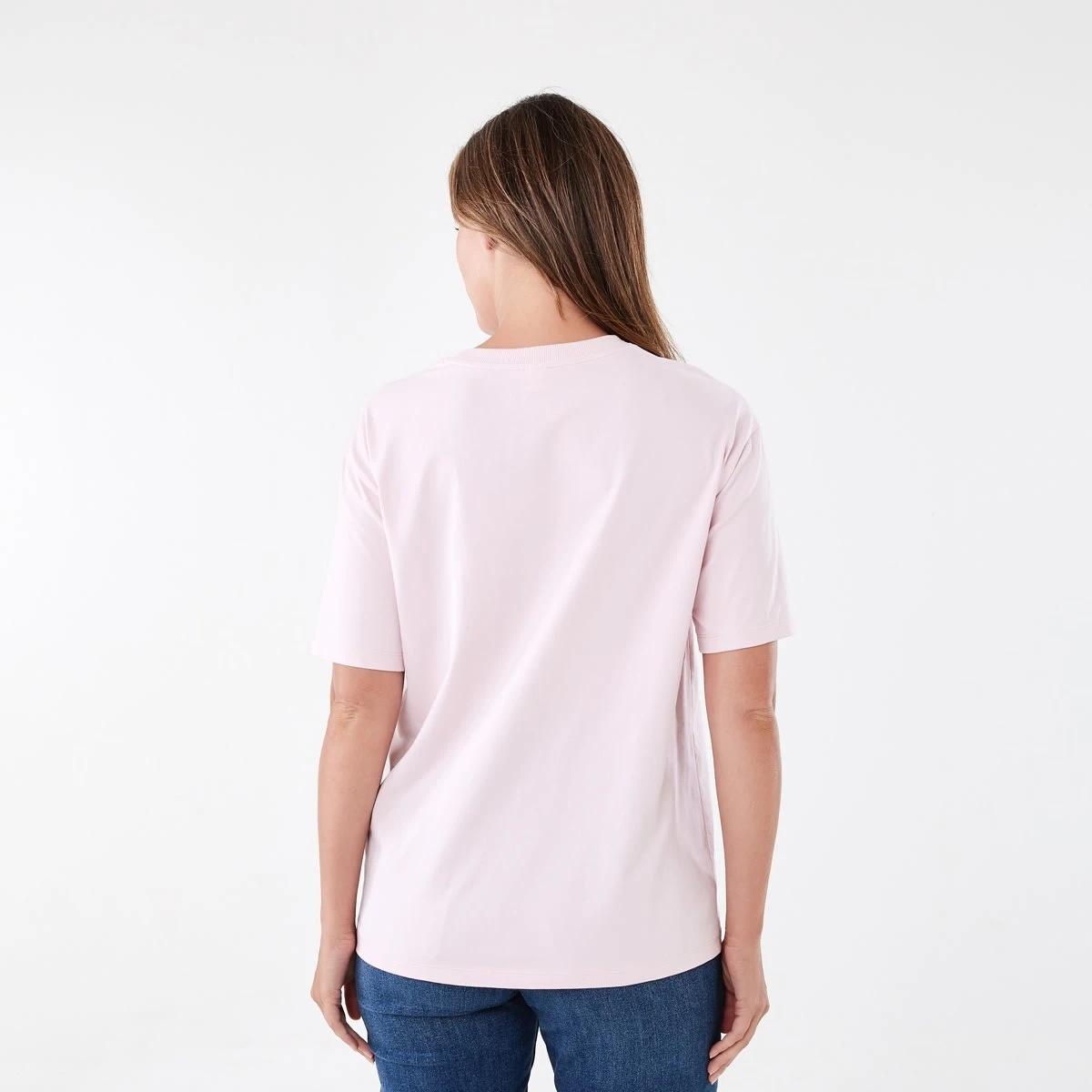 3 Short Sleeve Oversized Boyfriend T-shirt SOFT BLOSSOM, 3 of 5