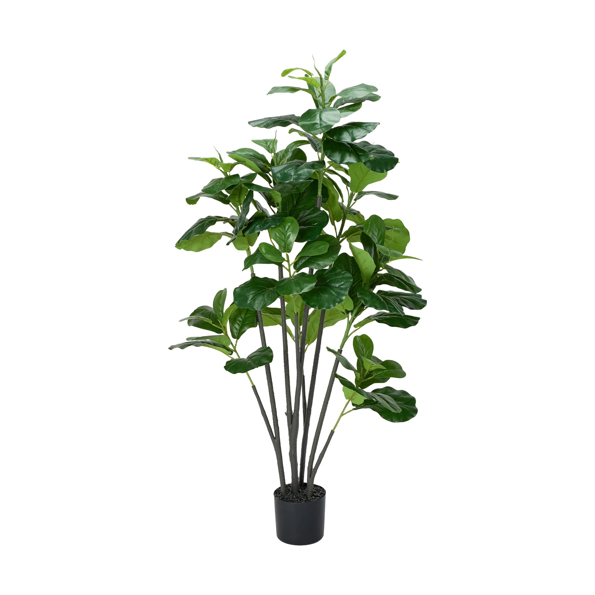 2 Tall Artificial Fiddle Fig Leaf, 2 of 5