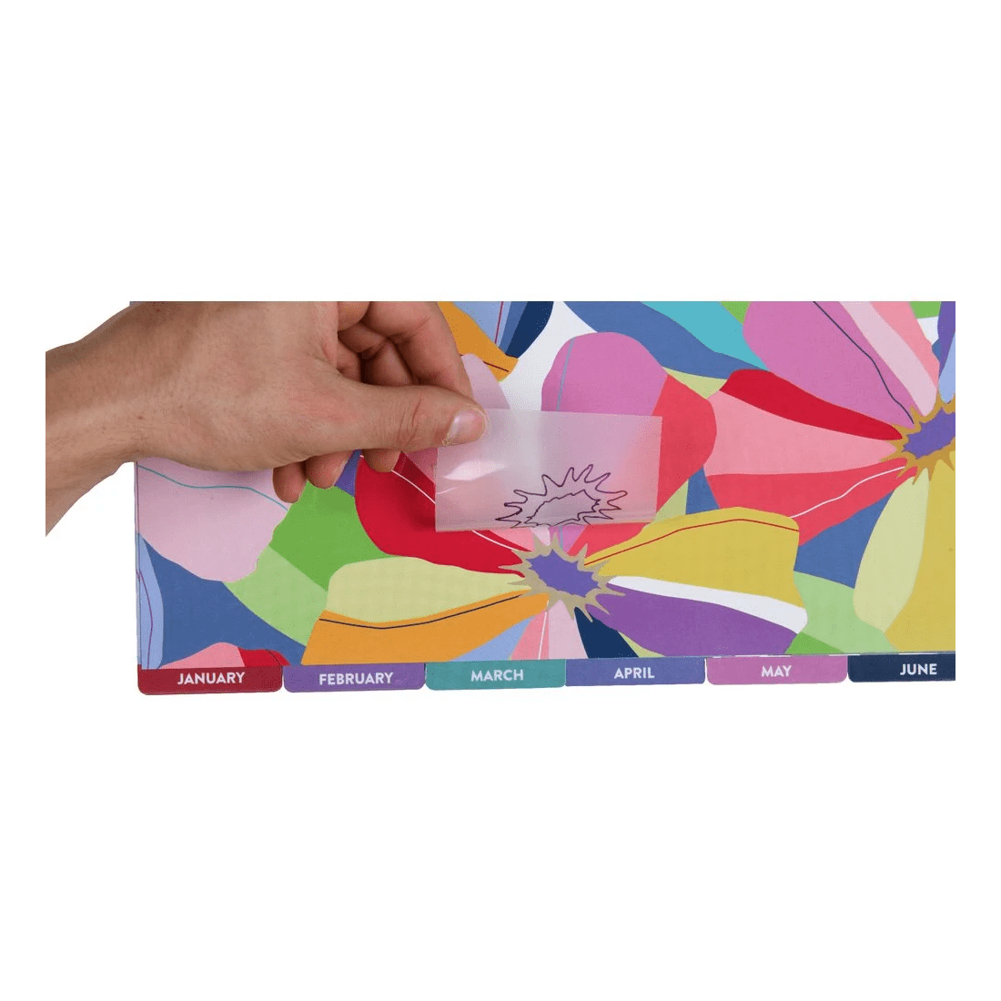 4 J.Burrows Stick-It Transparent Notes 76x76mm, 4 of 6