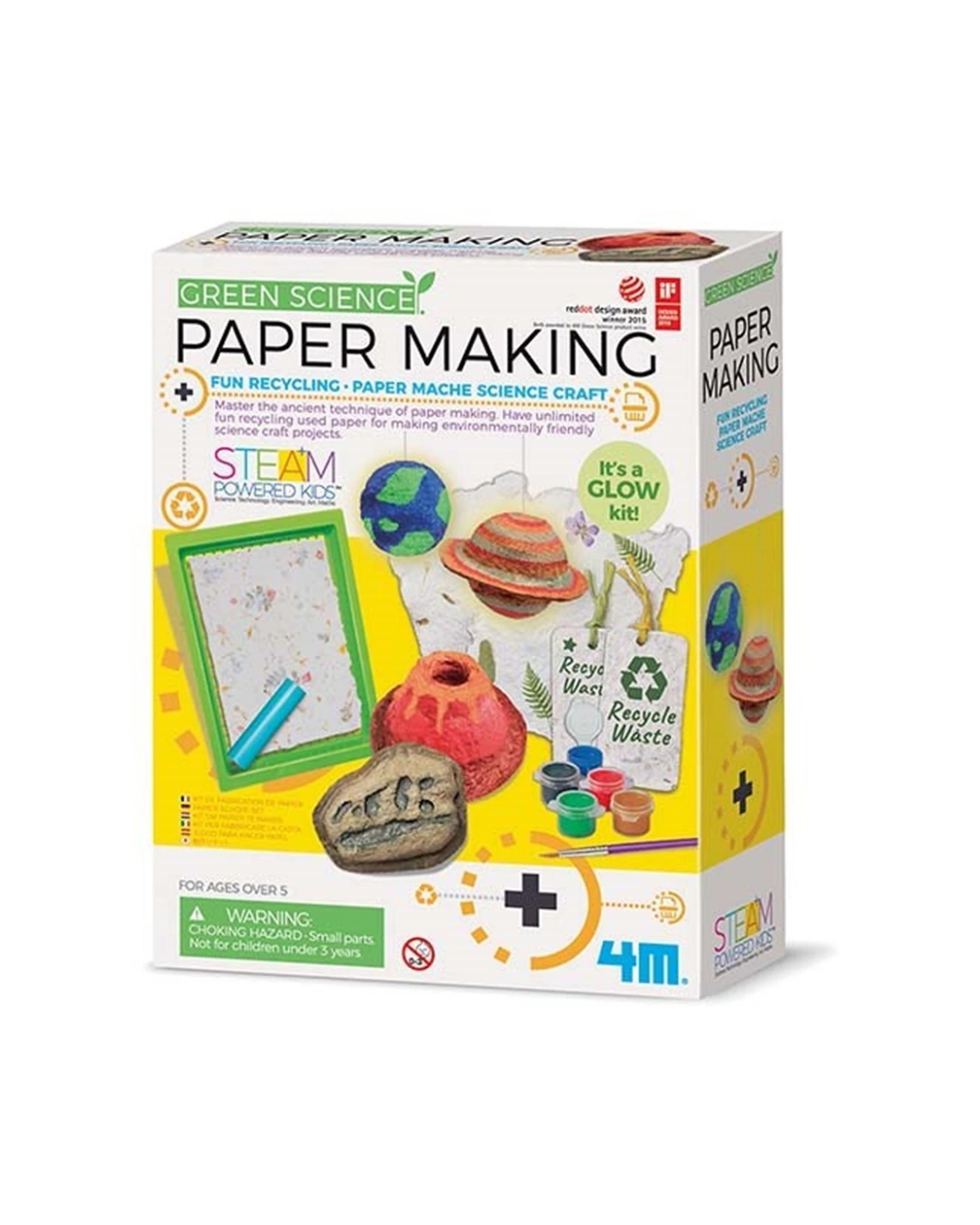 1 4M Science Paper Making Educational Kids Fun Activity Toy, 1 of 3
