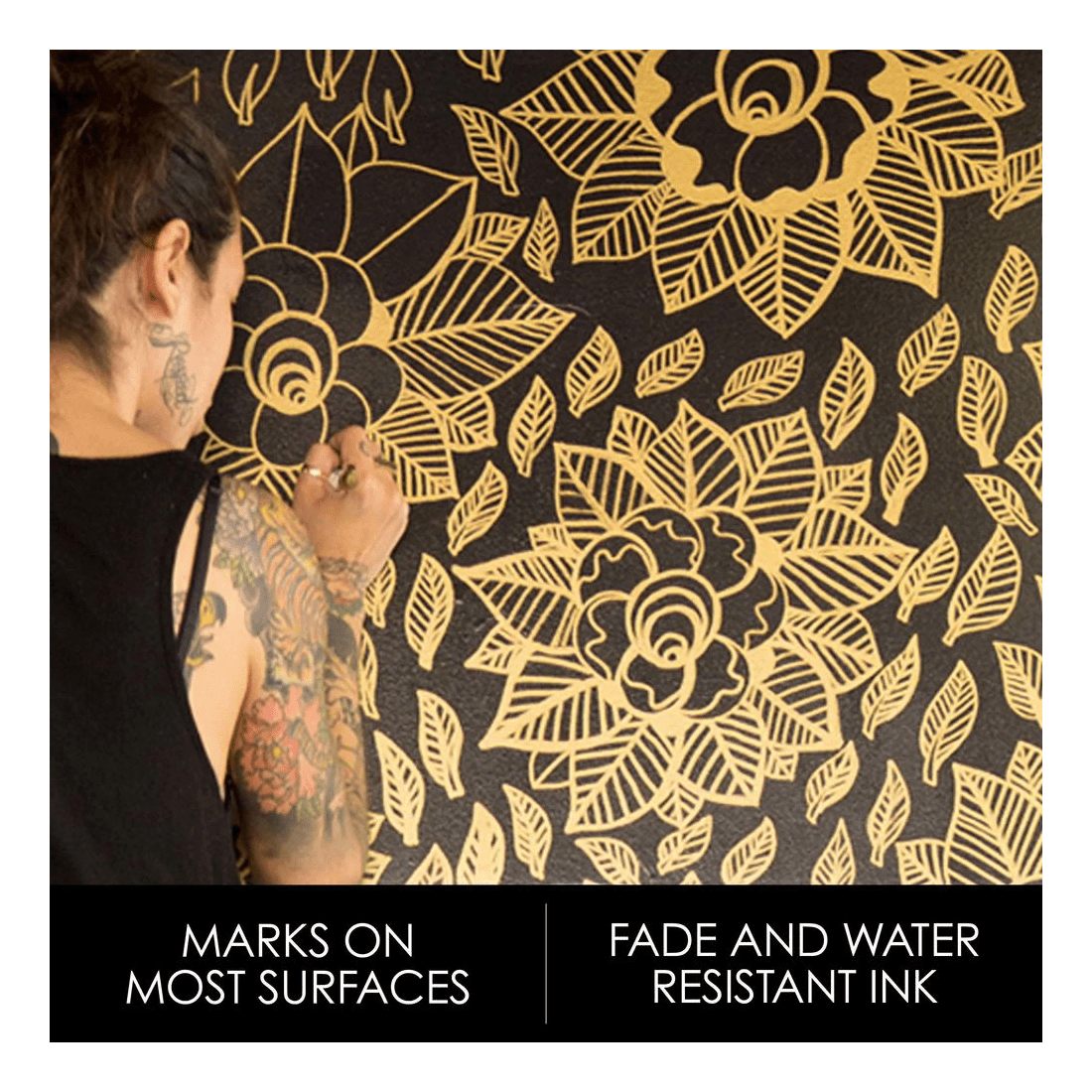 5 Sharpie Fine Permanent Marker Metallic Silver, 5 of 7