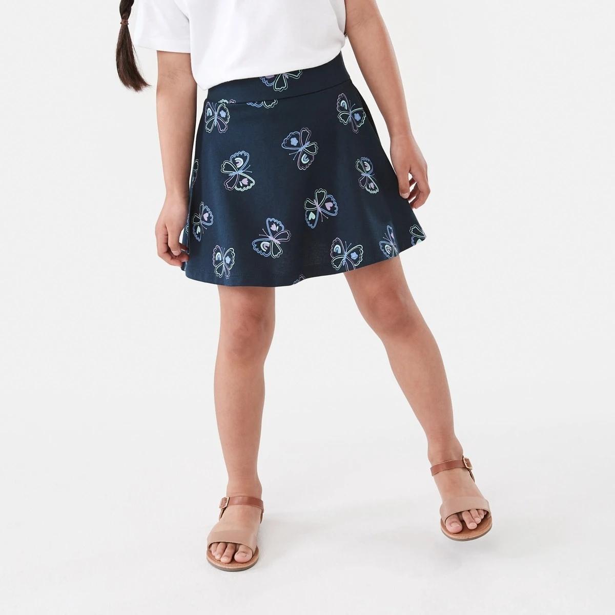 1 Printed Skort Butterfly, 1 of 8