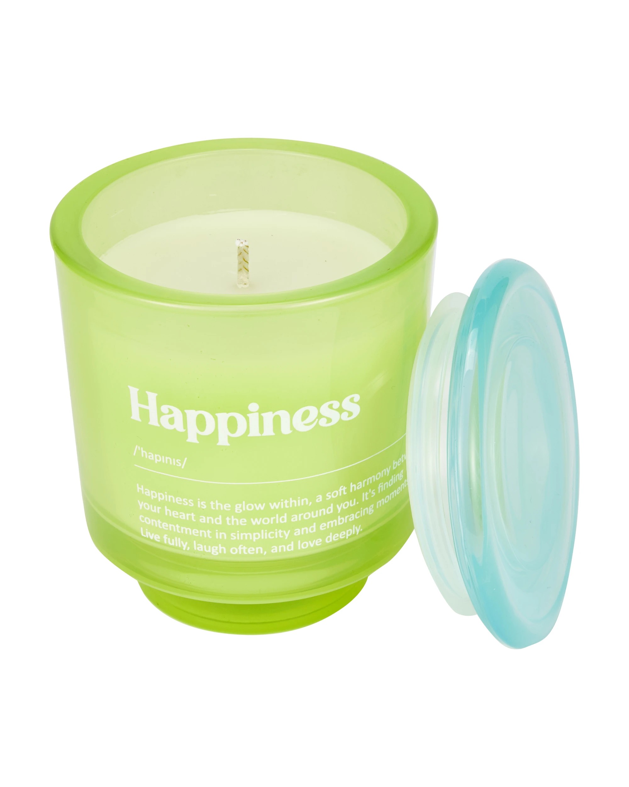 4 Happiness Glass Candle, 4 of 6