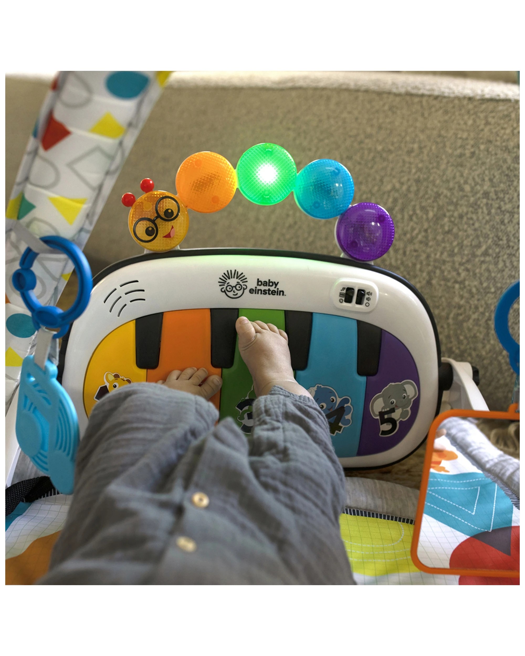 1 Baby Einstein 4-in-1 Kickin’ Tunes Music & Language Discovery Play Gym 0m+ - Multi, 1 of 6