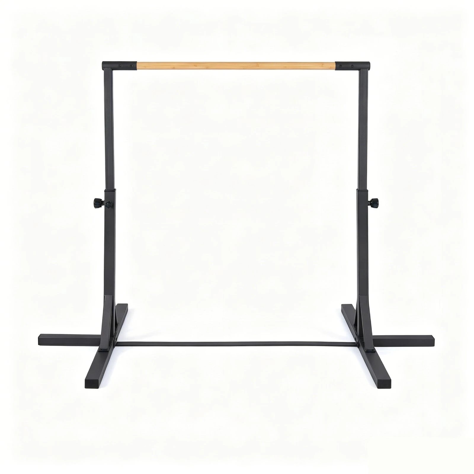 1 Costway Kids Gymnastics Bar Junior Training Bar Horizontal Kip Bar Sports w/12-Level Adjustable, 1 of 1