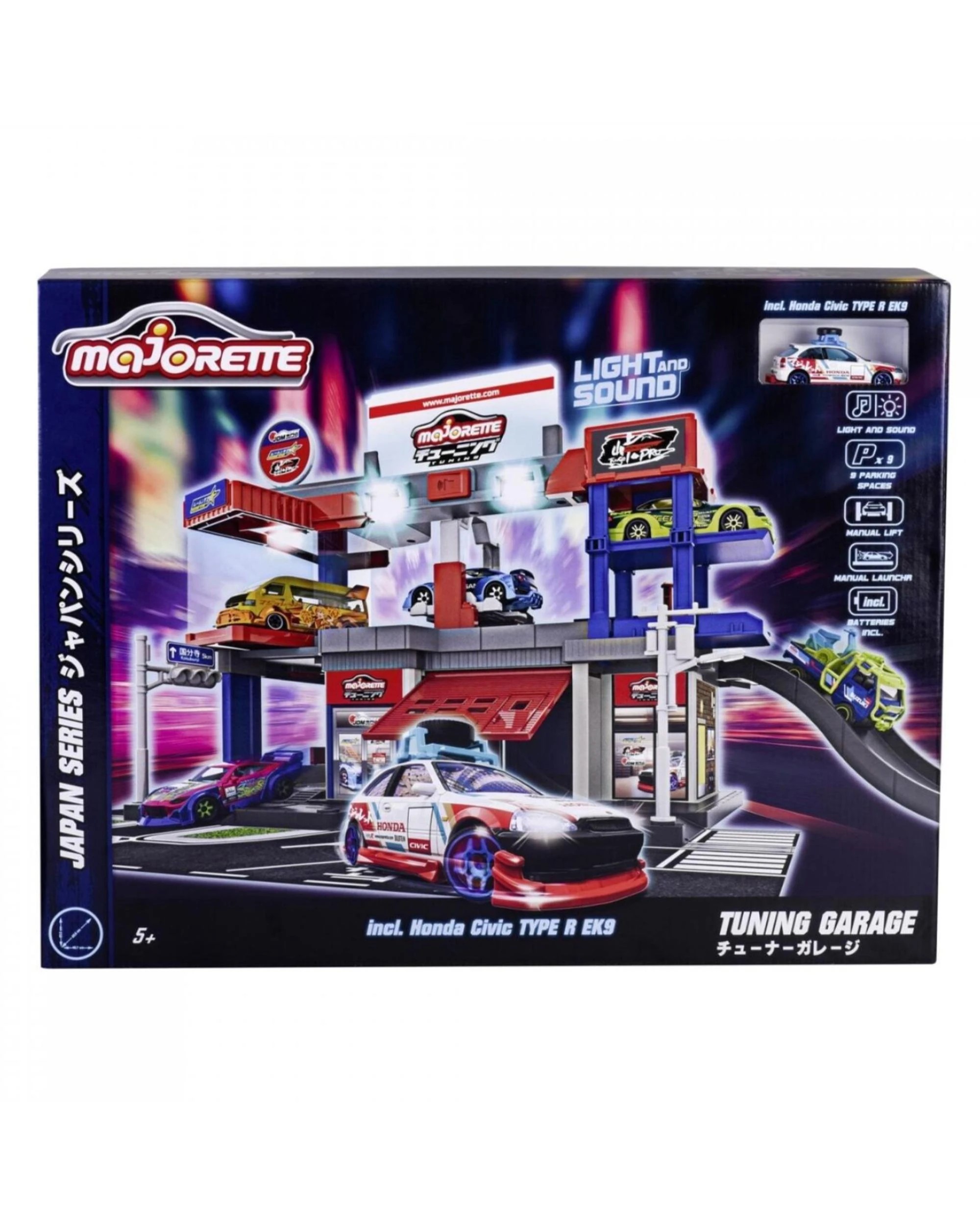 1 Majorette Japan Series Tuning Garage Playset, 1 of 6