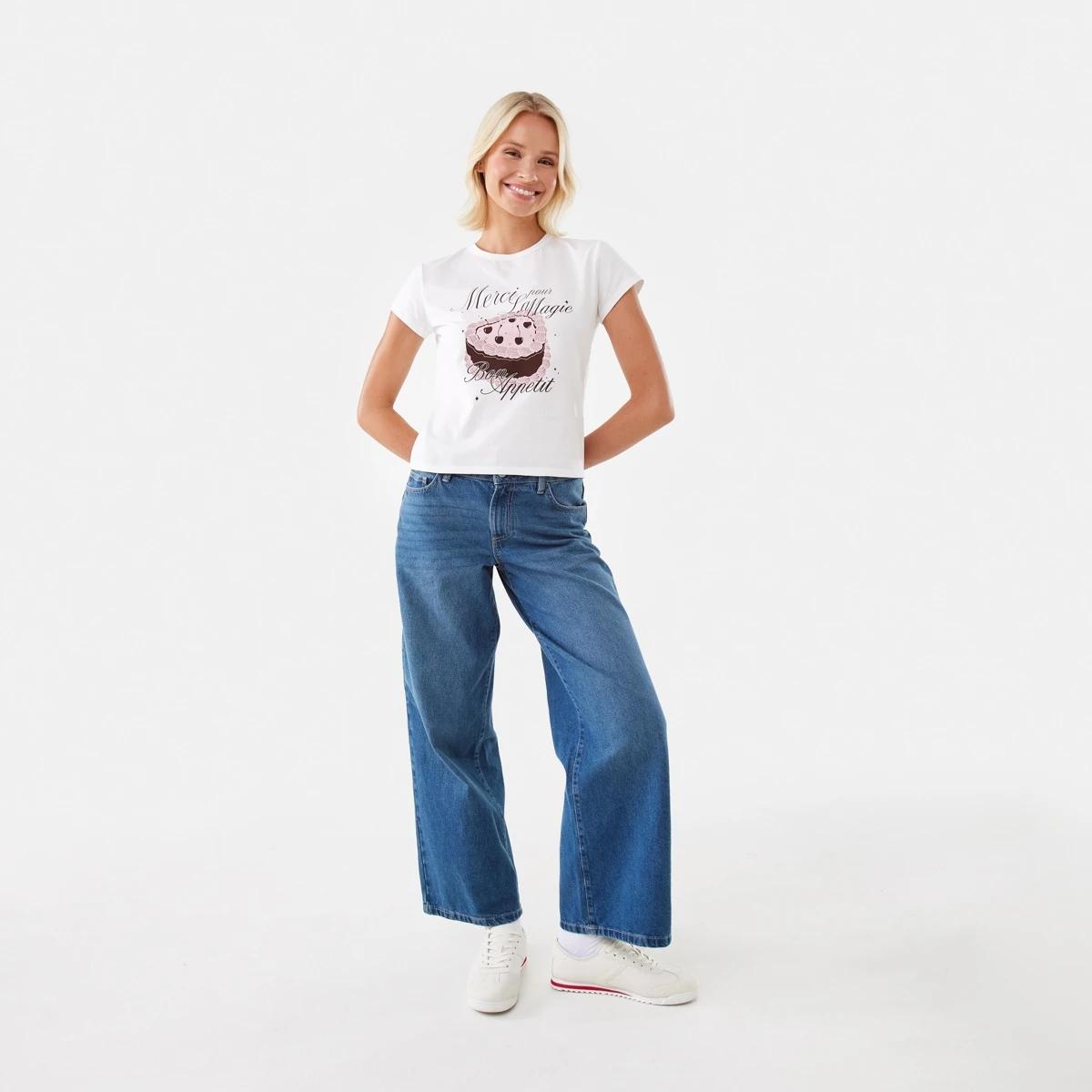 2 Short Sleeve Neat Print T-shirt Cake, 2 of 6