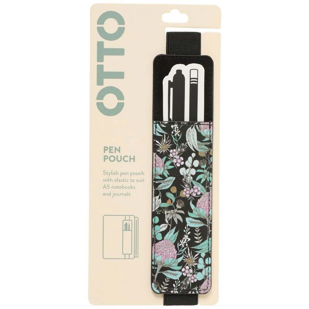 1 Otto Pen Pouch with Elastic Floral, 1 of 2