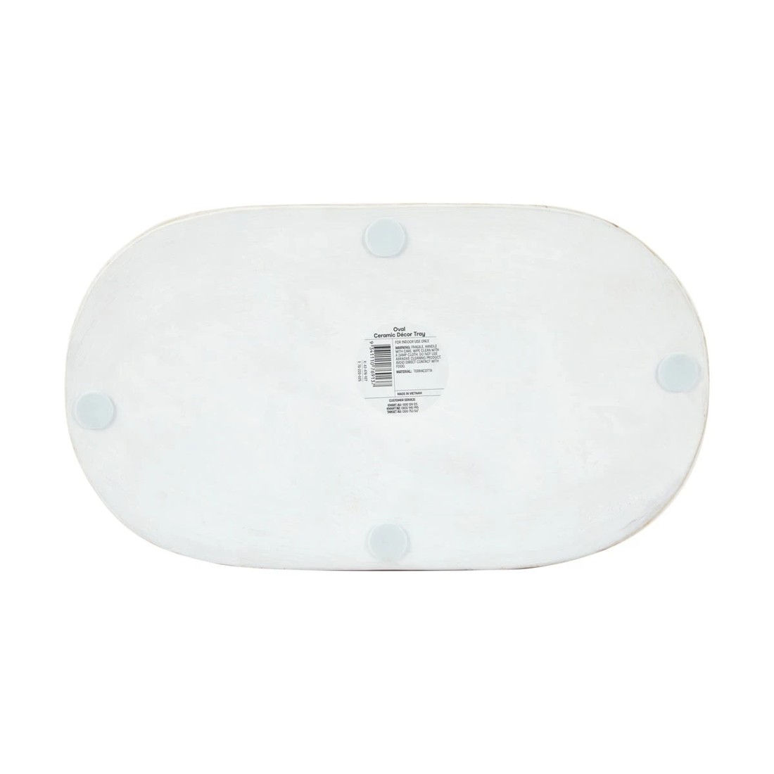 6 Oval Ceramic Decor Tray, 6 of 6