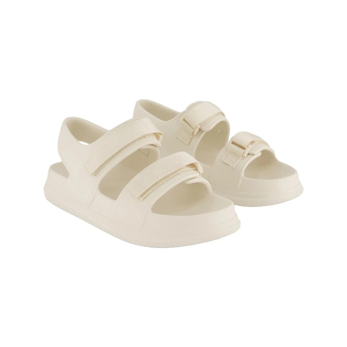 2 Adjustable EVA Sandals Snw White, 2 of 3