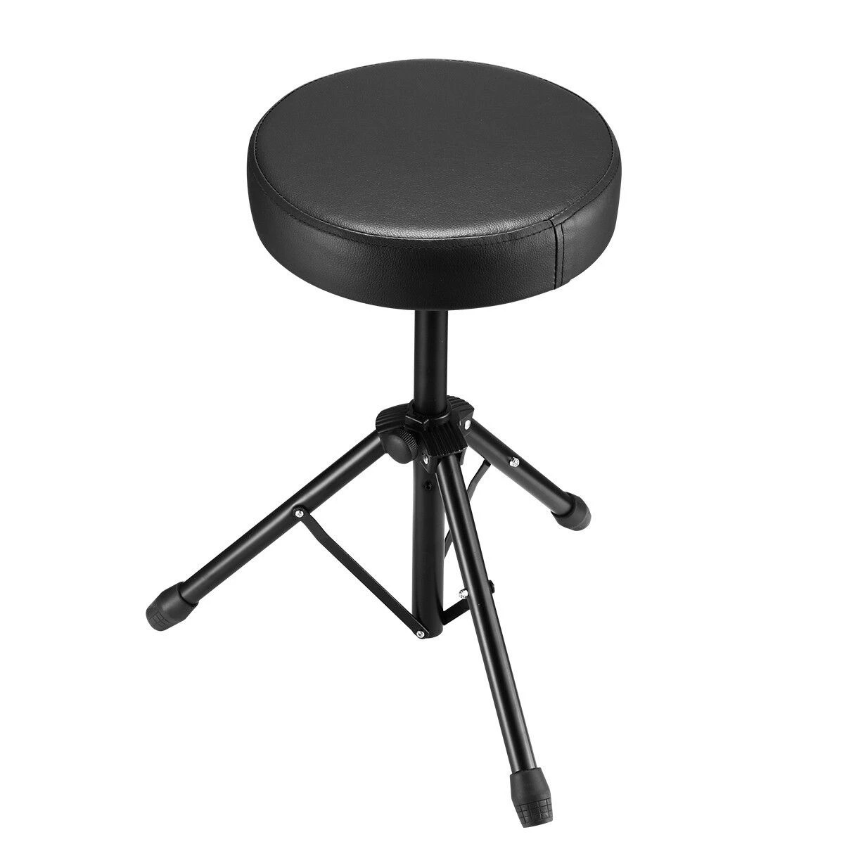 7 Melodic Drum Stool Throne Seat Chair Folding Padded Rotatable for Kids Adults, 7 of 7