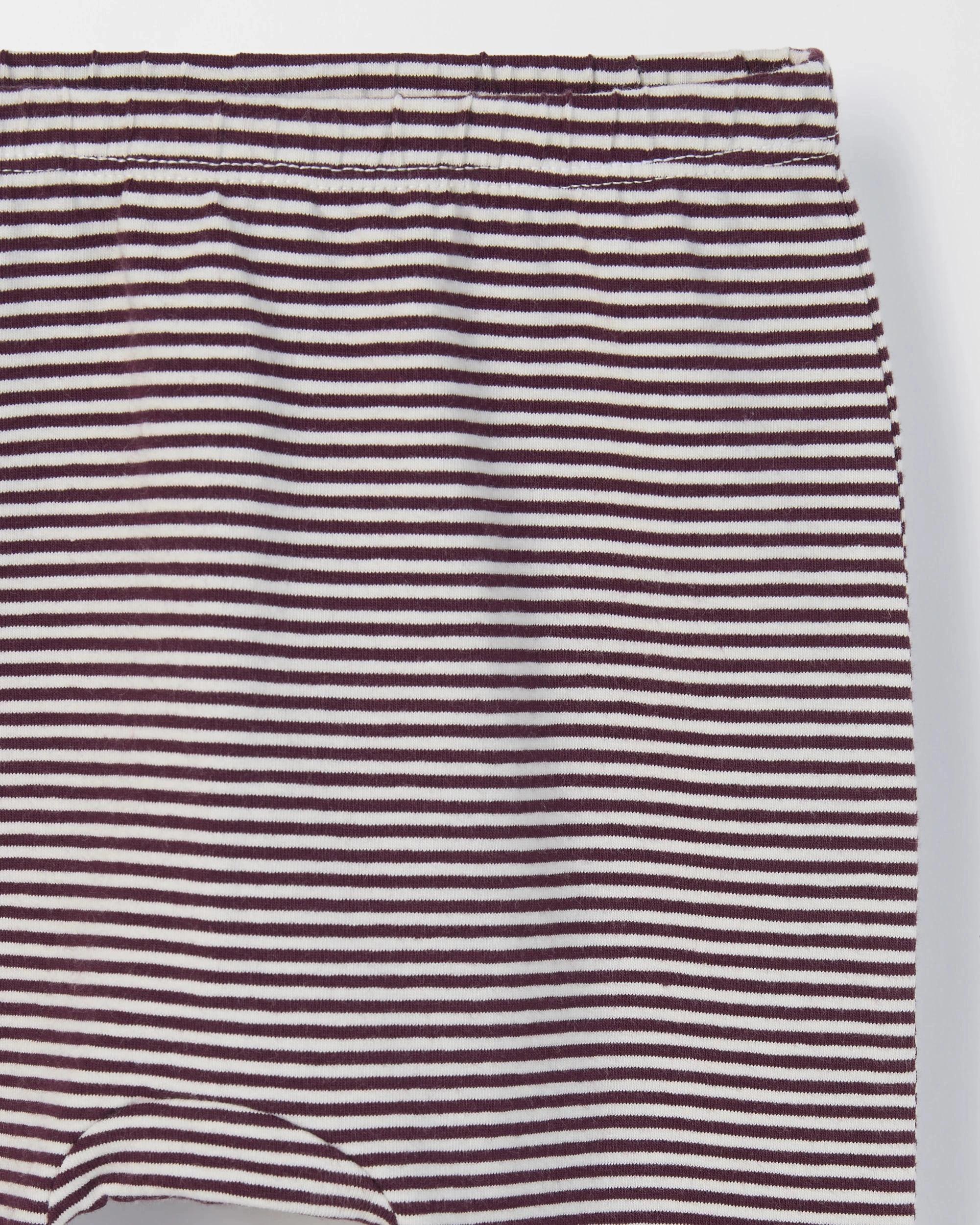 5 Target Baby Baby Organic Cotton 3 Pack Leggings STRIPE PURPLE, 5 of 5