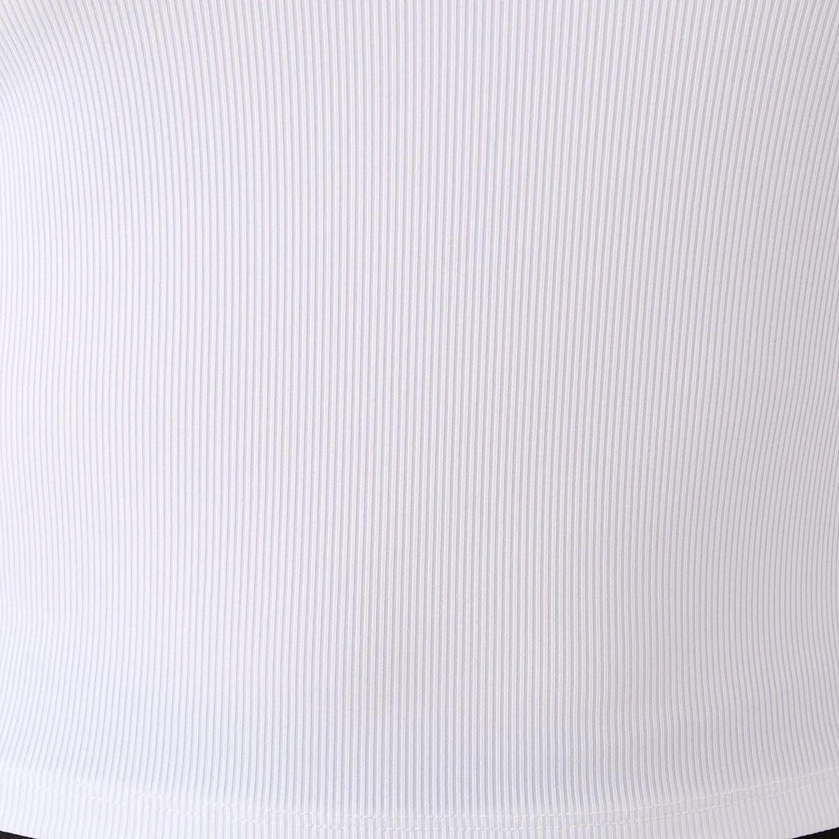 6 Active Womens Rib T-shirt White, 6 of 6