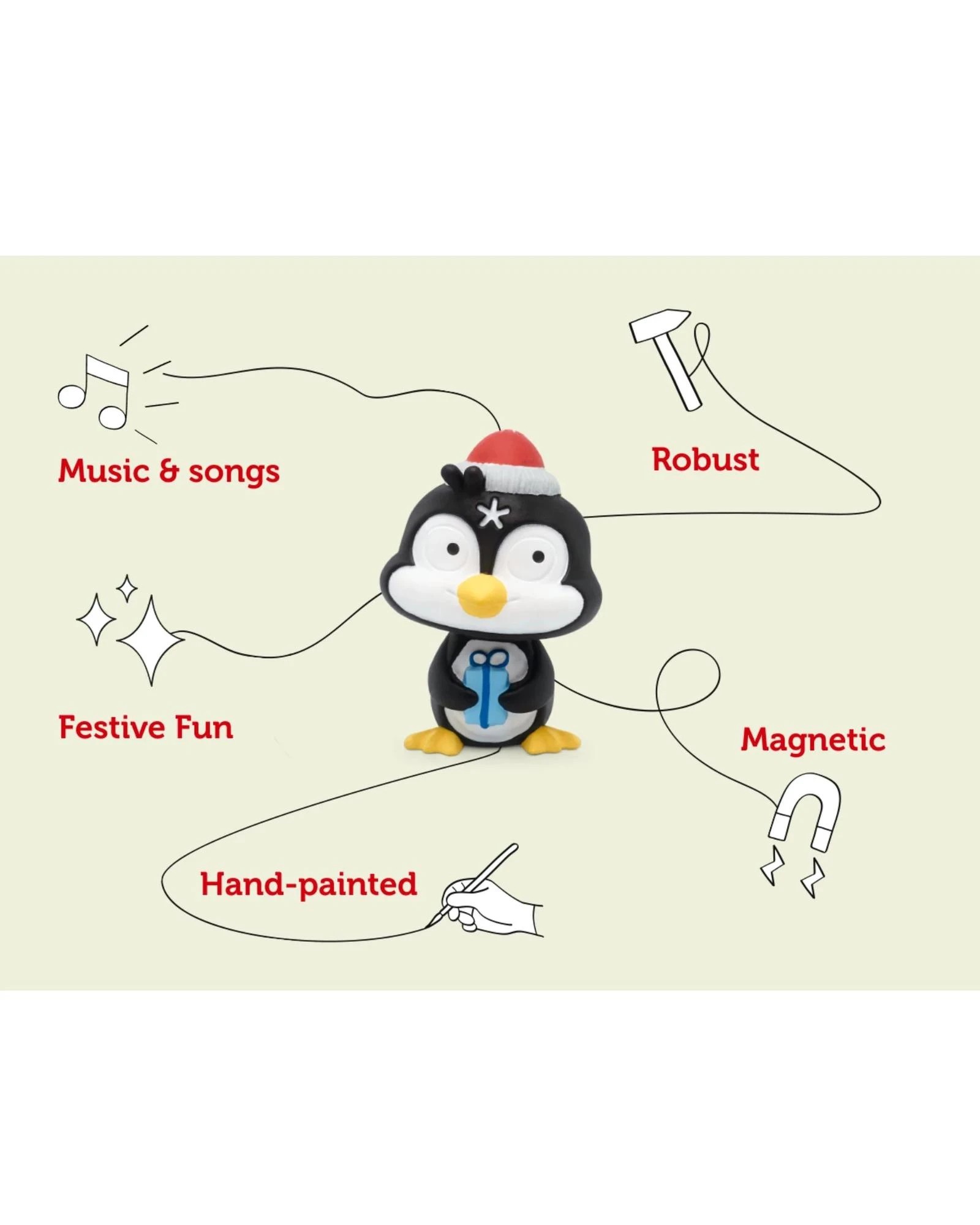 3 Tonies - Favourite Children's Songs - Christmas Songs and Carols Tonie Audio Character - Multi, 3 of 5