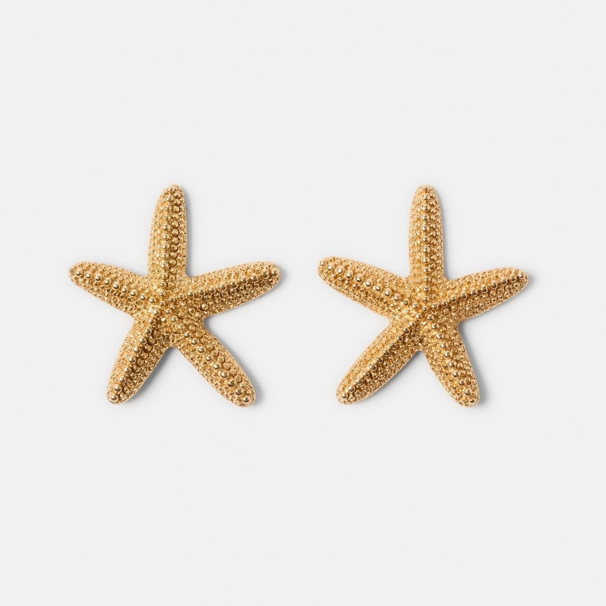 1 Starfish Stud Earrings - Gold Tone, 1 of 5