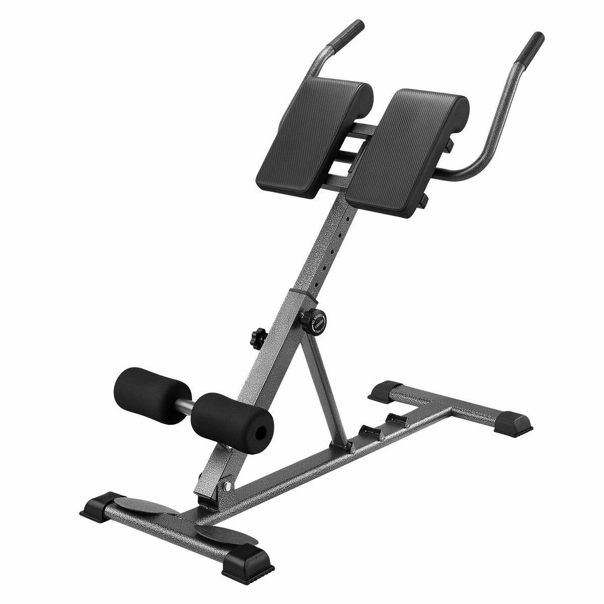 1 Genki Weight Bench Roman Chair Back Hyperextension Ab Workout - Black, 1 of 6