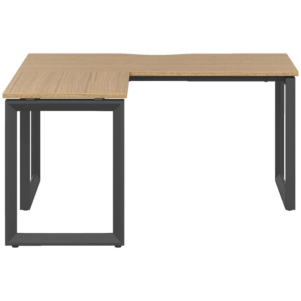 2 Stilford S2 Pro V1 Workstation 1500 x 750mm Oak/Black Desks, Tables and Workstations, 2 of 3