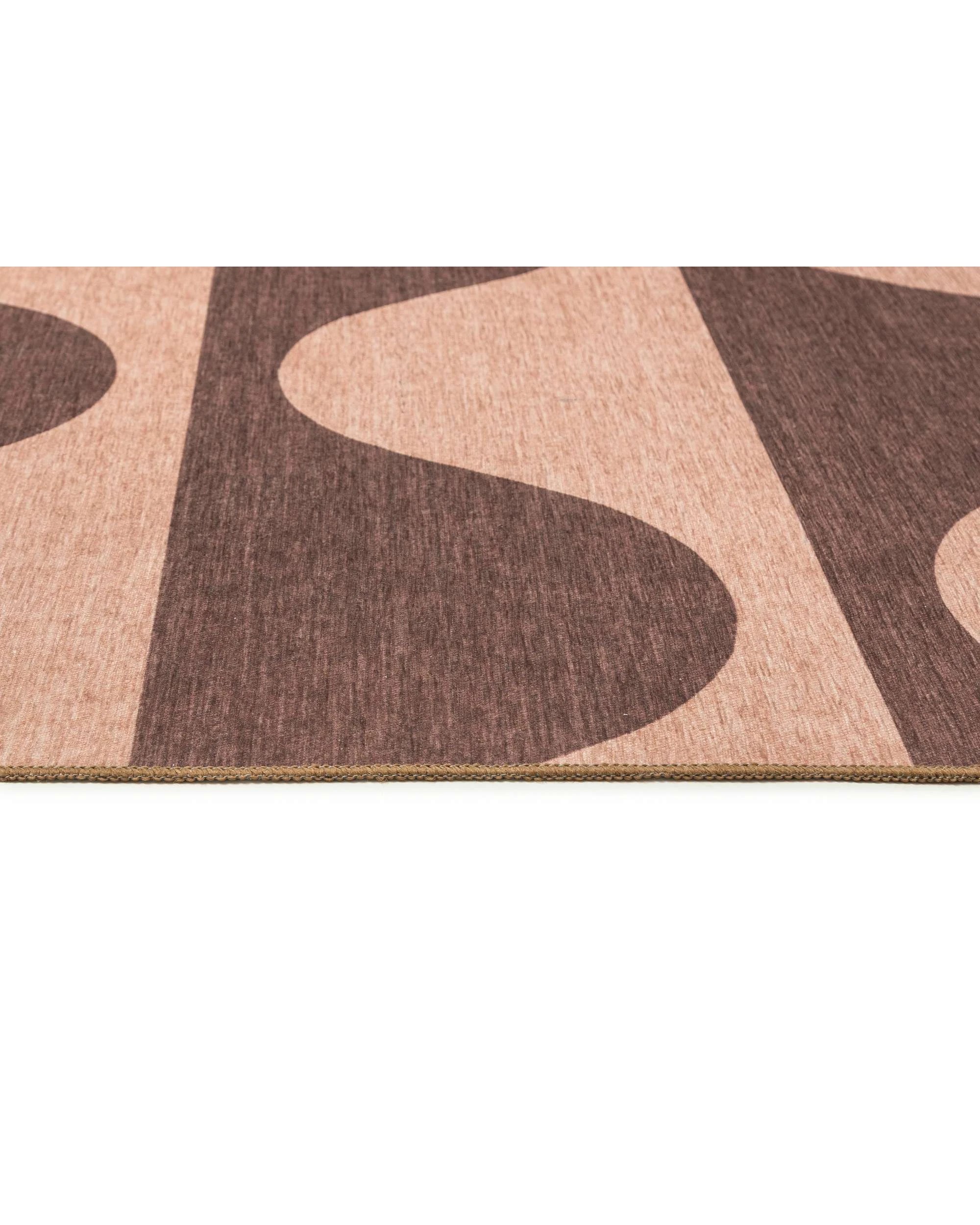 6 Loopsie Sobe Wave Stripe Indoor Outdoor Washable Rug-230cm x 160cm - Pink, 6 of 8