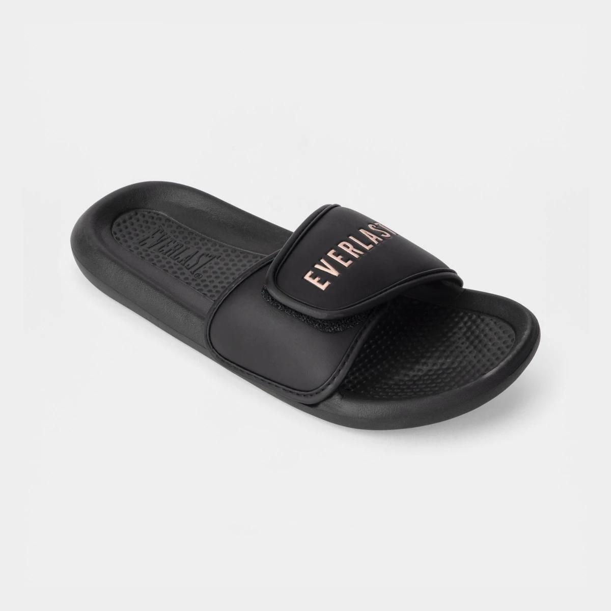 1 Everlast Womens Savannah Slides Blkrgold, 1 of 3