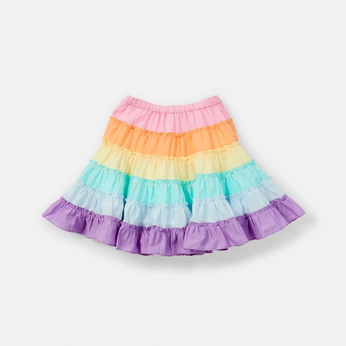 8 Tiered Skirt Multi, 8 of 8