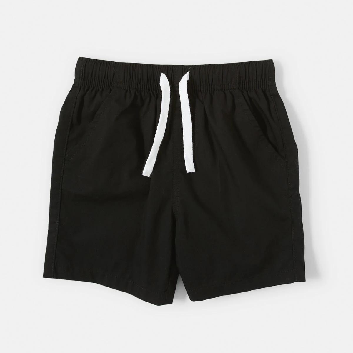 7 Poplin Shorts Black, 7 of 8