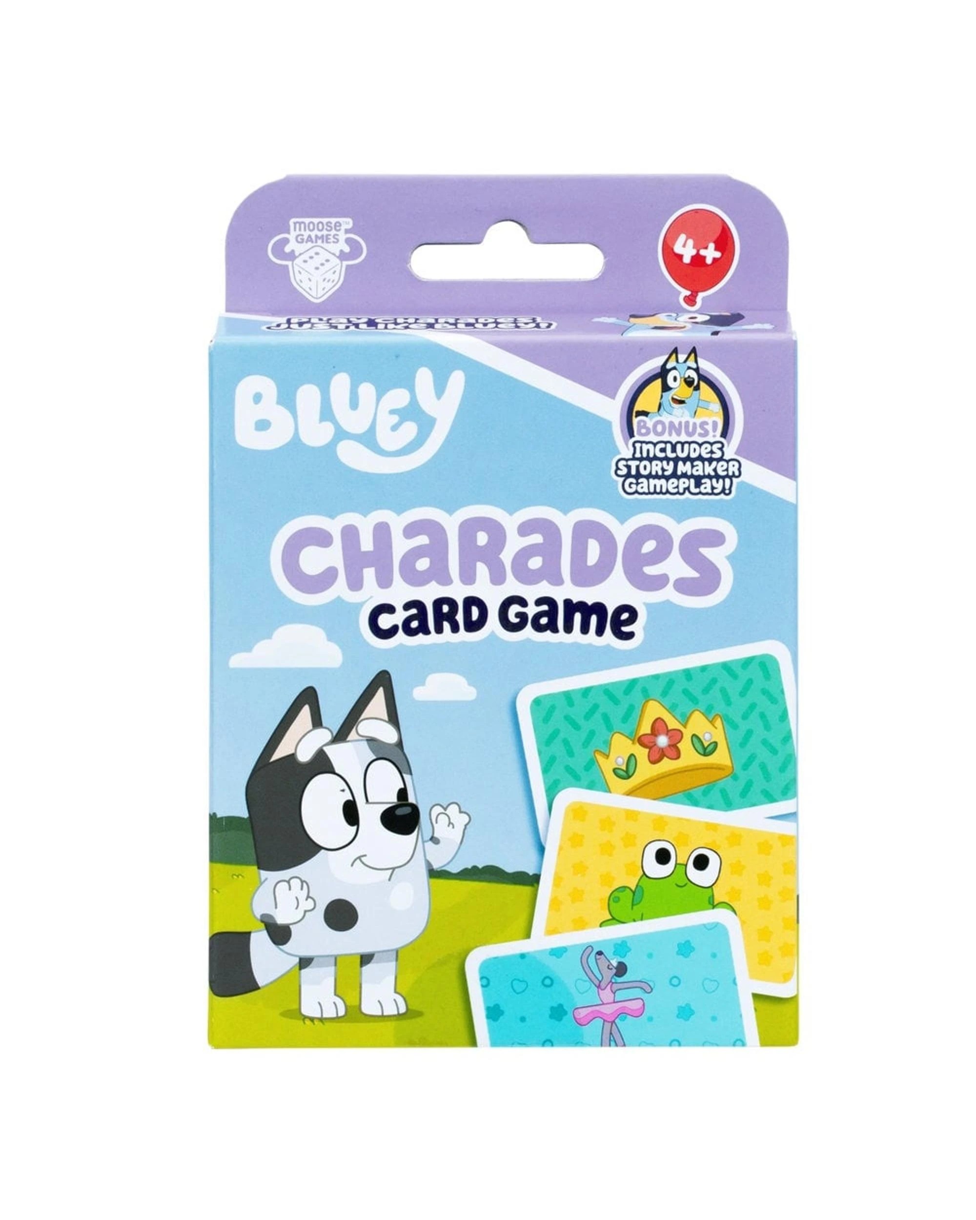 1 Bluey Charades Card Game, 1 of 5