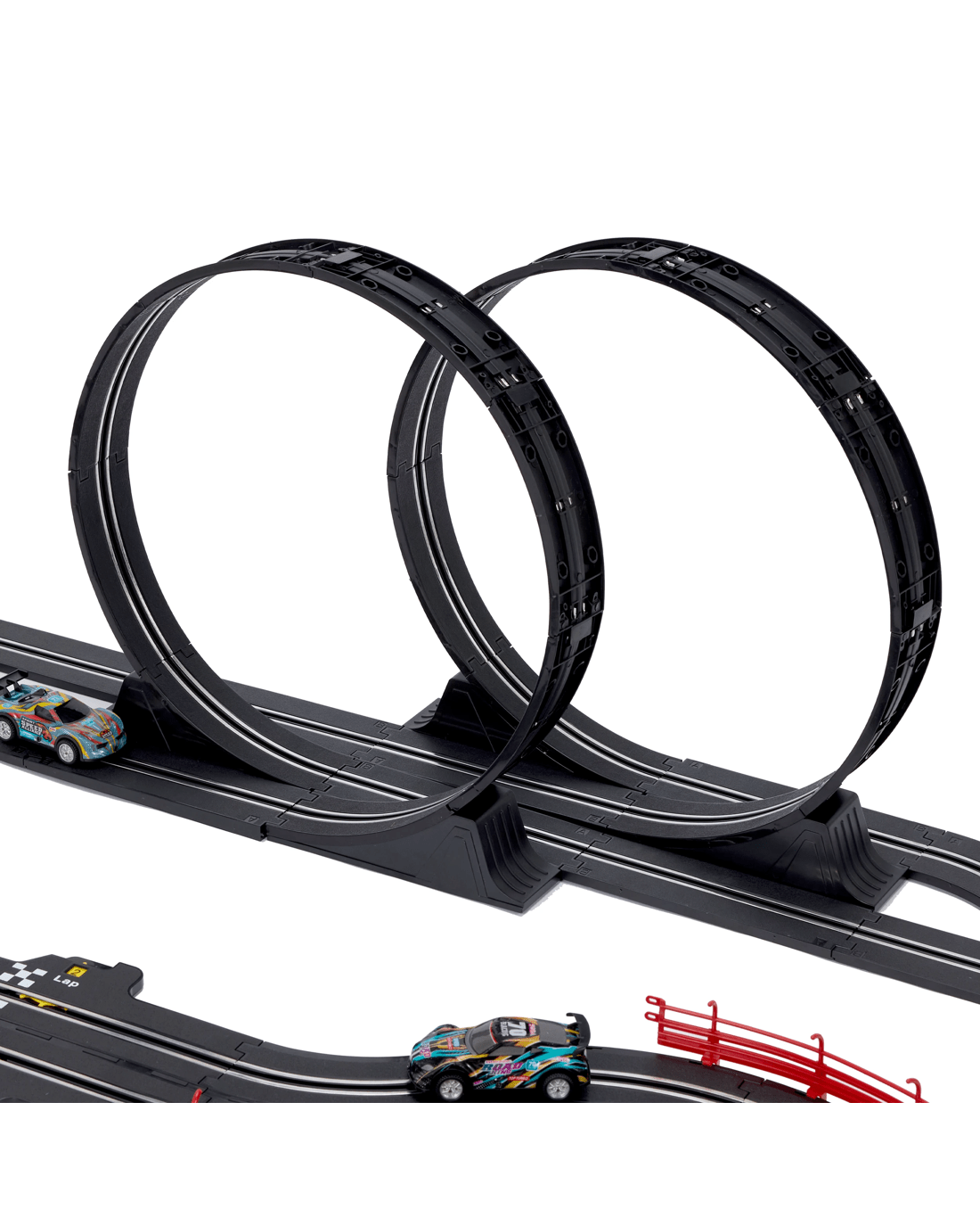 8 Super Loop Slot Car Set, 8 of 10