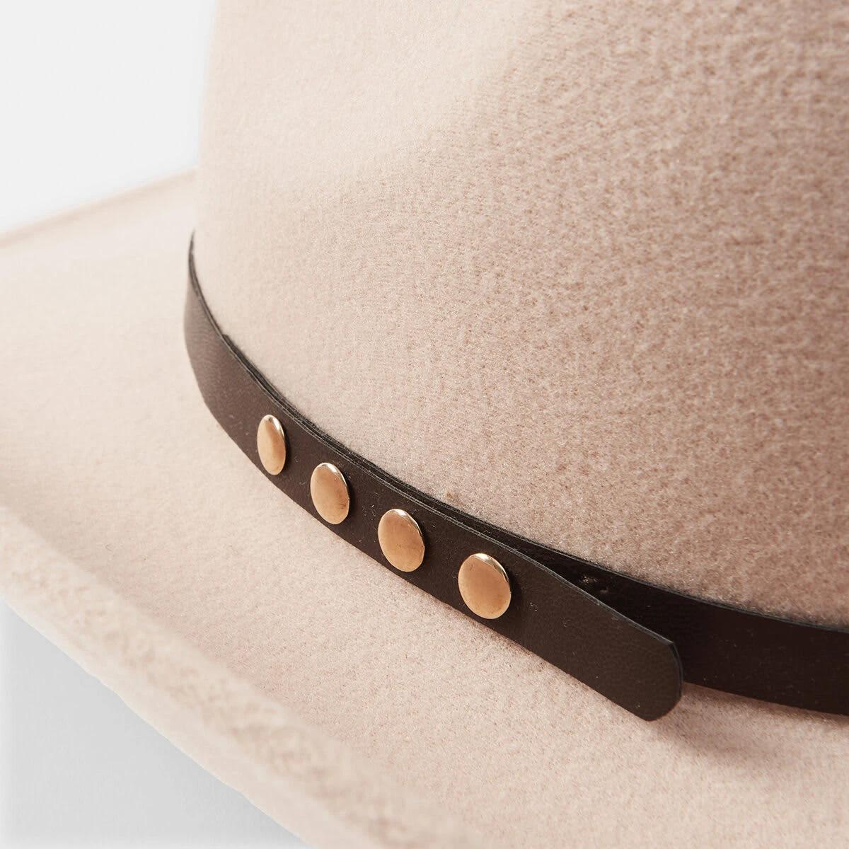 2 Trim Cowboy Hat Beige, 2 of 4