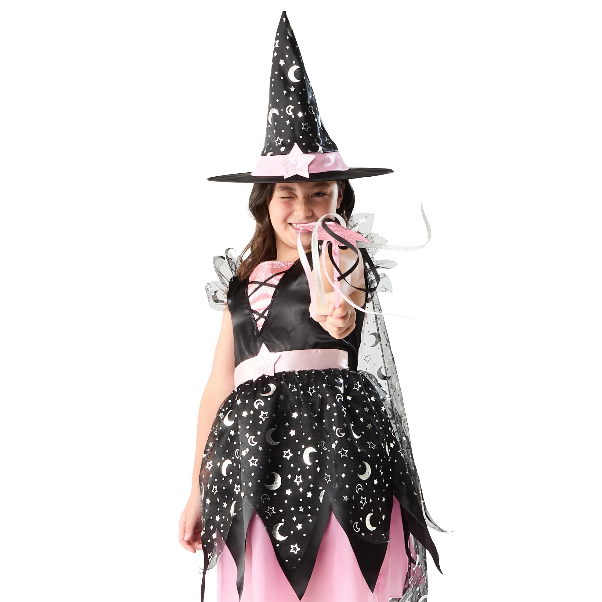 2 3 Piece Deluxe Star Witch Costume - Ages 6-8, 2 of 10