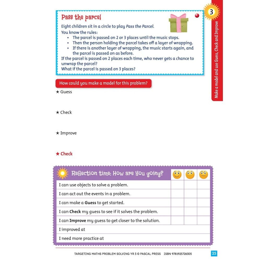 6 Targeting Maths Problem Solving Year 3, 6 of 8