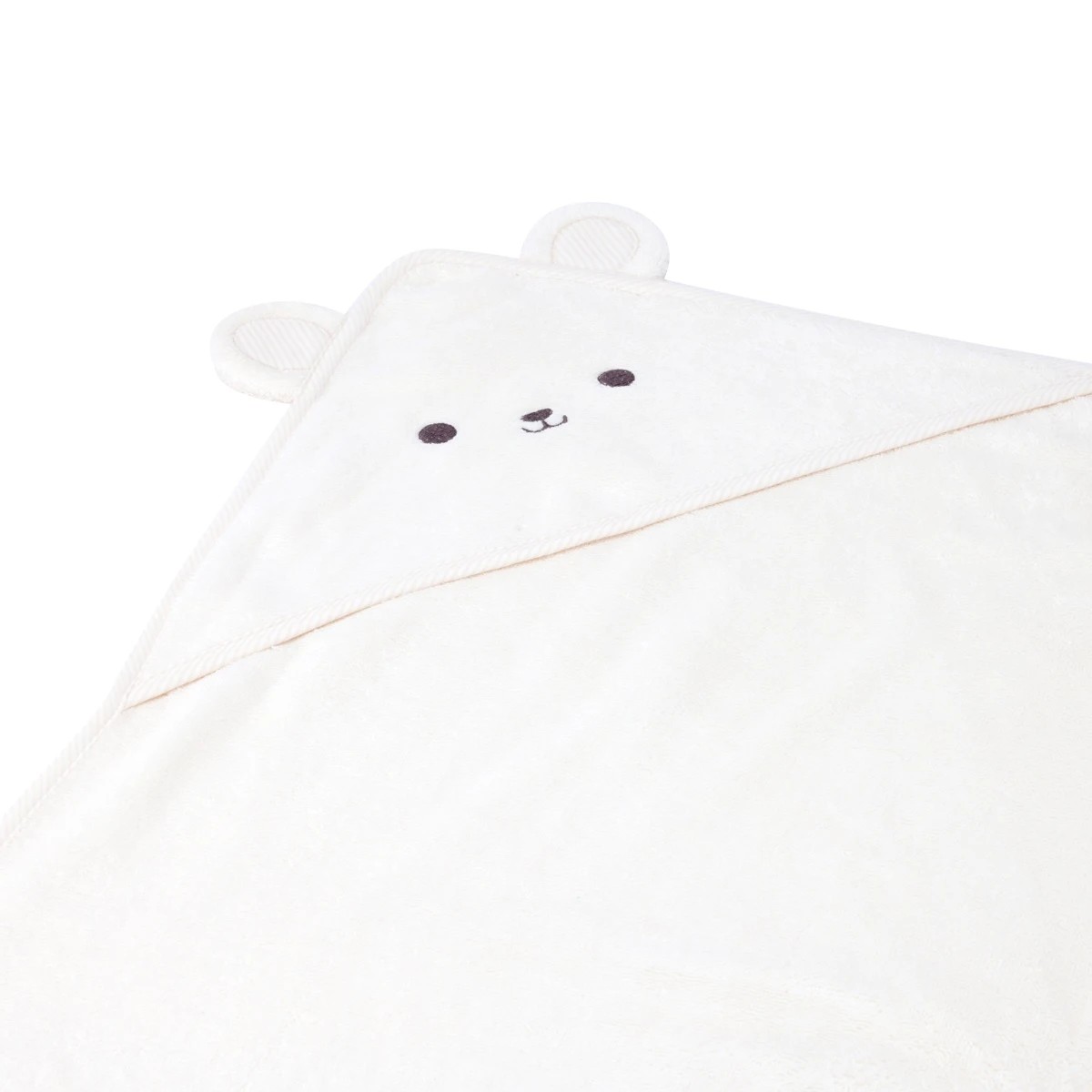2 Cotton Hooded Towel - Bear, 2 of 5