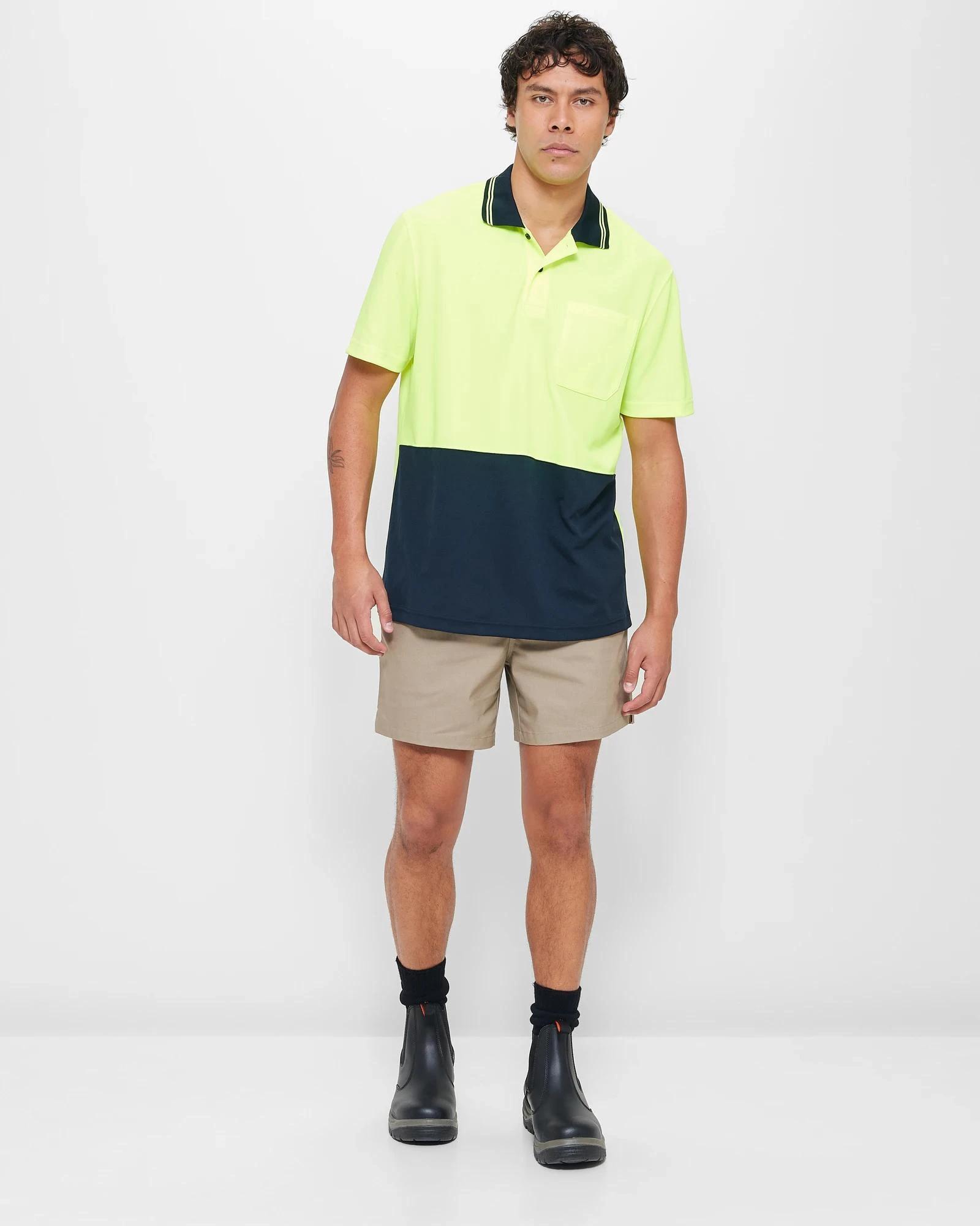 2 Graphite E-Waist Work Shorts STONE, 2 of 5