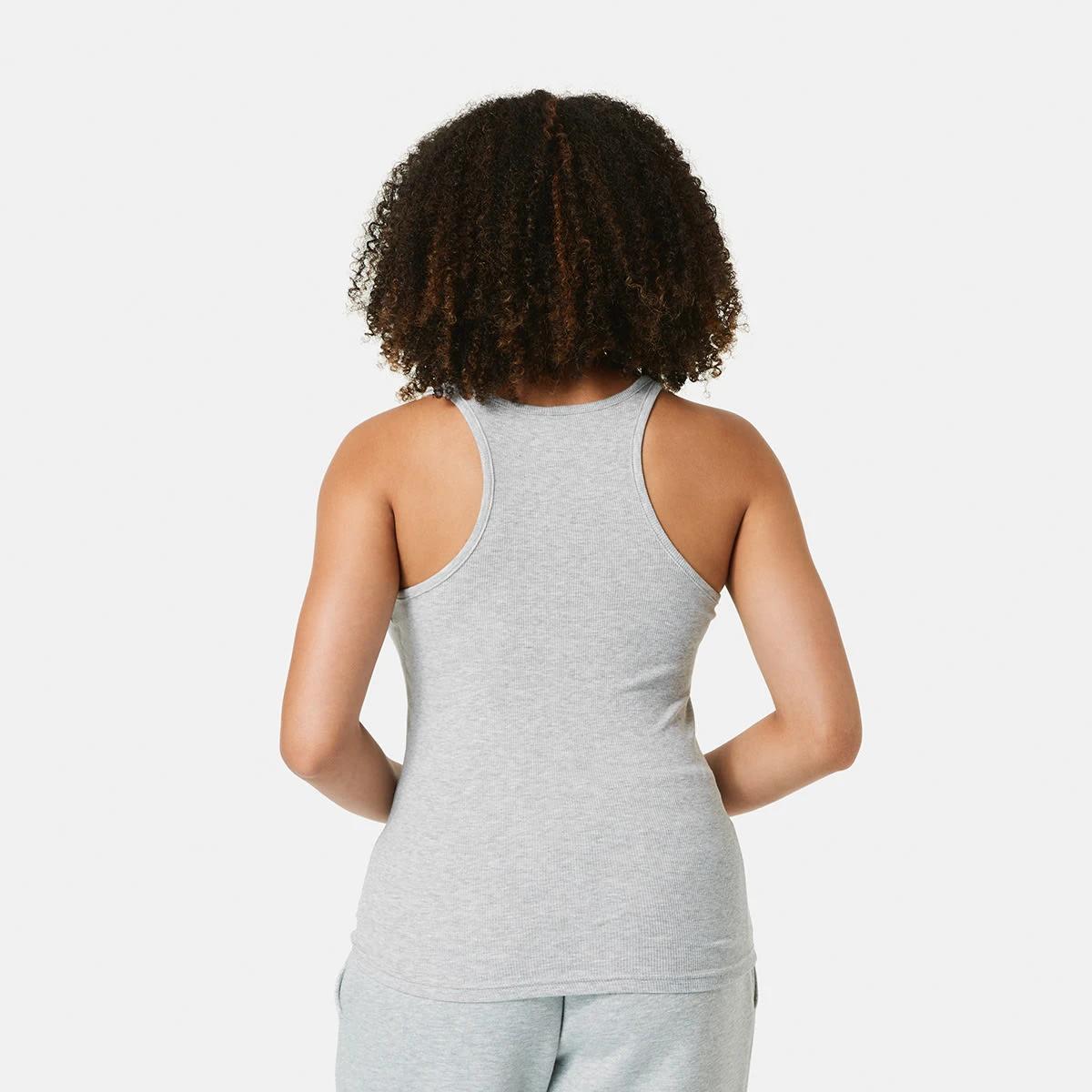 3 Ribbed Tank SILVER MARLE, 3 of 6