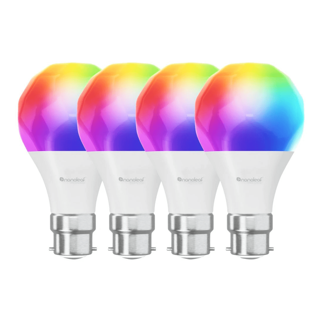 1 Nanoleaf Matter Smart Bulb B22 Base 4 Pack, 1 of 5