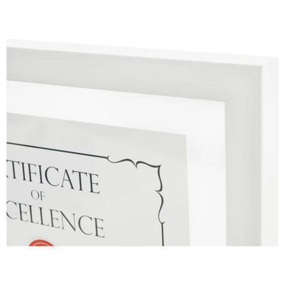 2 A4 Floating Certificate Frame White, 2 of 2