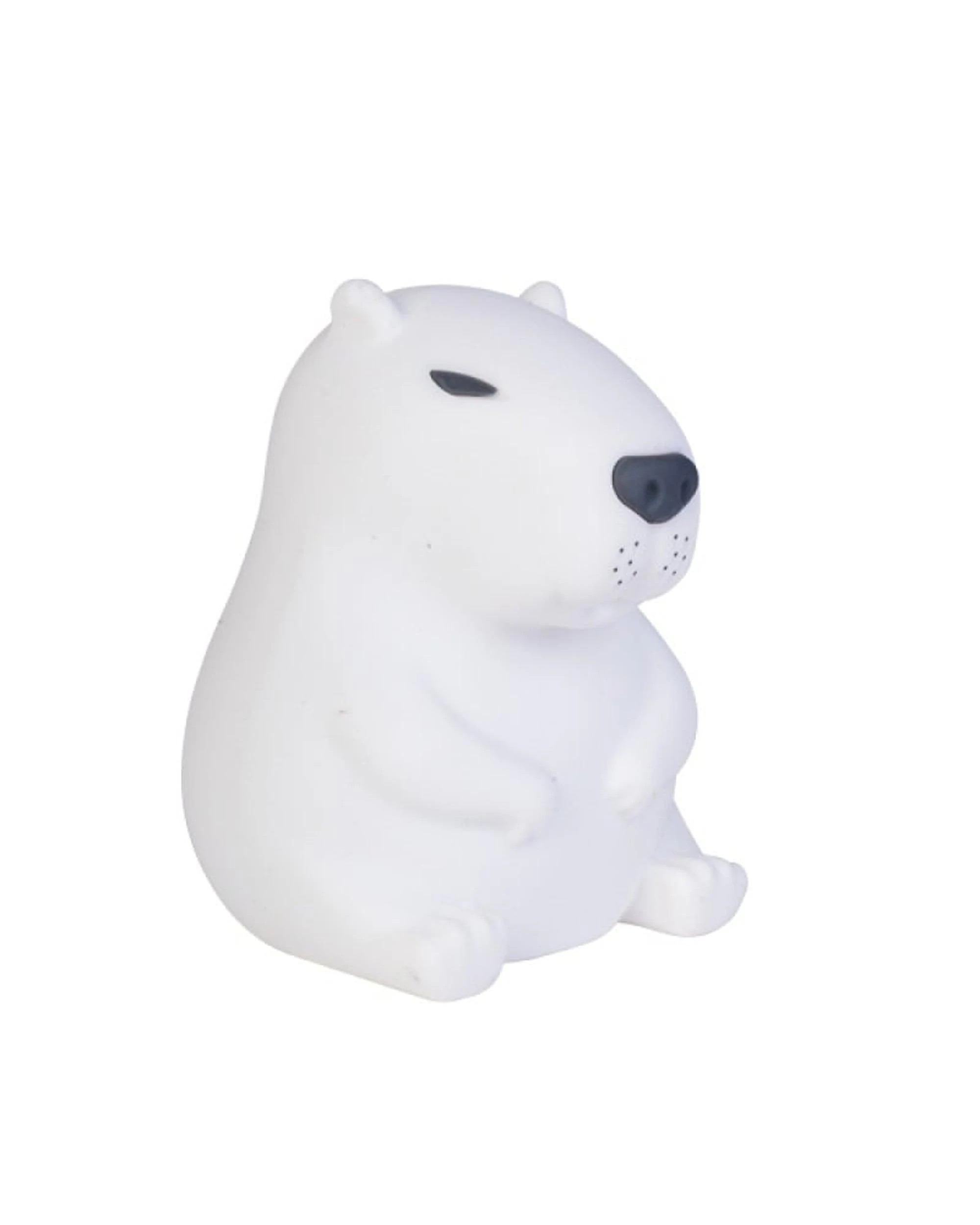 5 Lil' Dreamers Capybara Soft Touch Silicone LED Light - White, 5 of 8