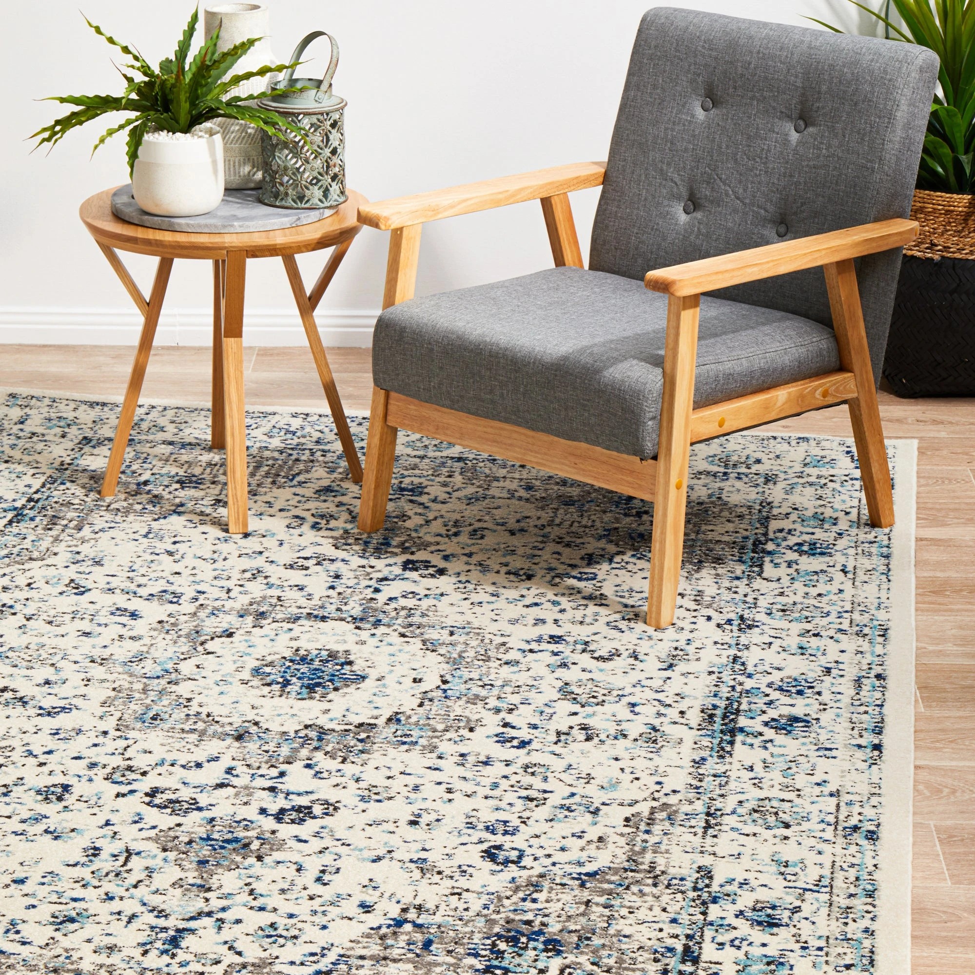 4 Common Ground Rugs Encore 251 400x300cm - Extra Extra Large Floor Rug - White, 4 of 9