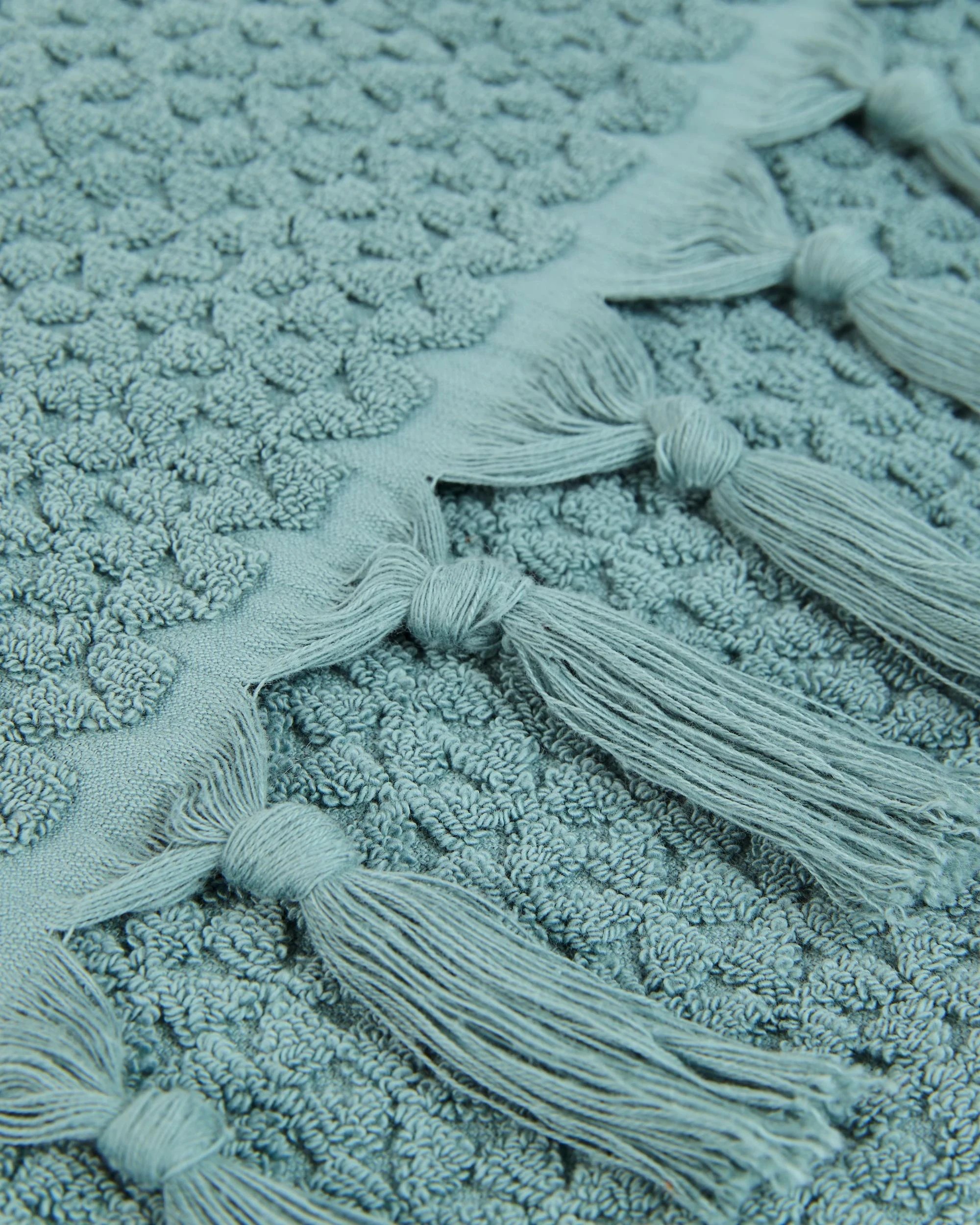 4 Target Laynie Australian Cotton Textured Hand Towel 2 Pack - Blue, 4 of 4