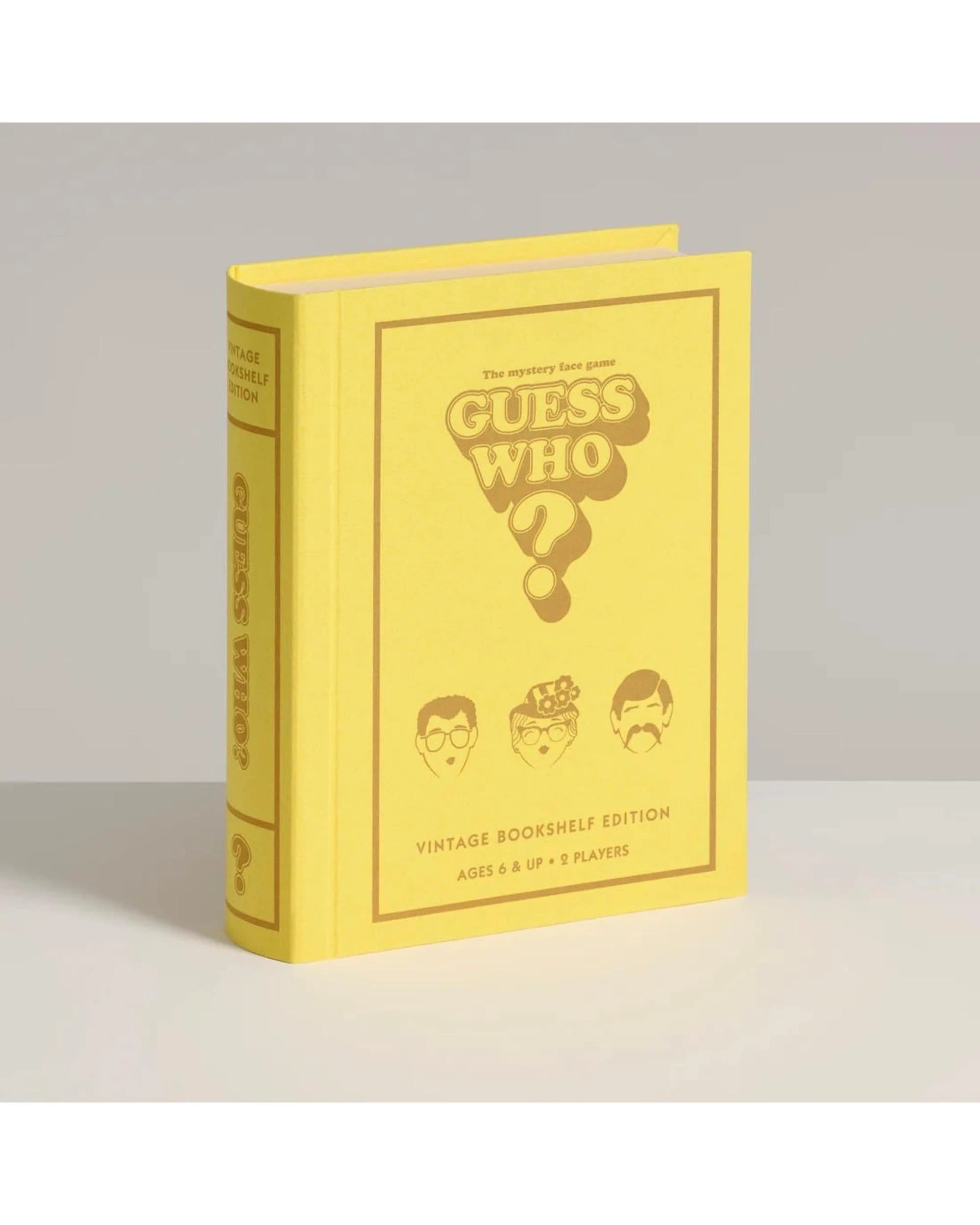 2 Guess Who Vintage Bookshelf Edition Board Game, 2 of 6