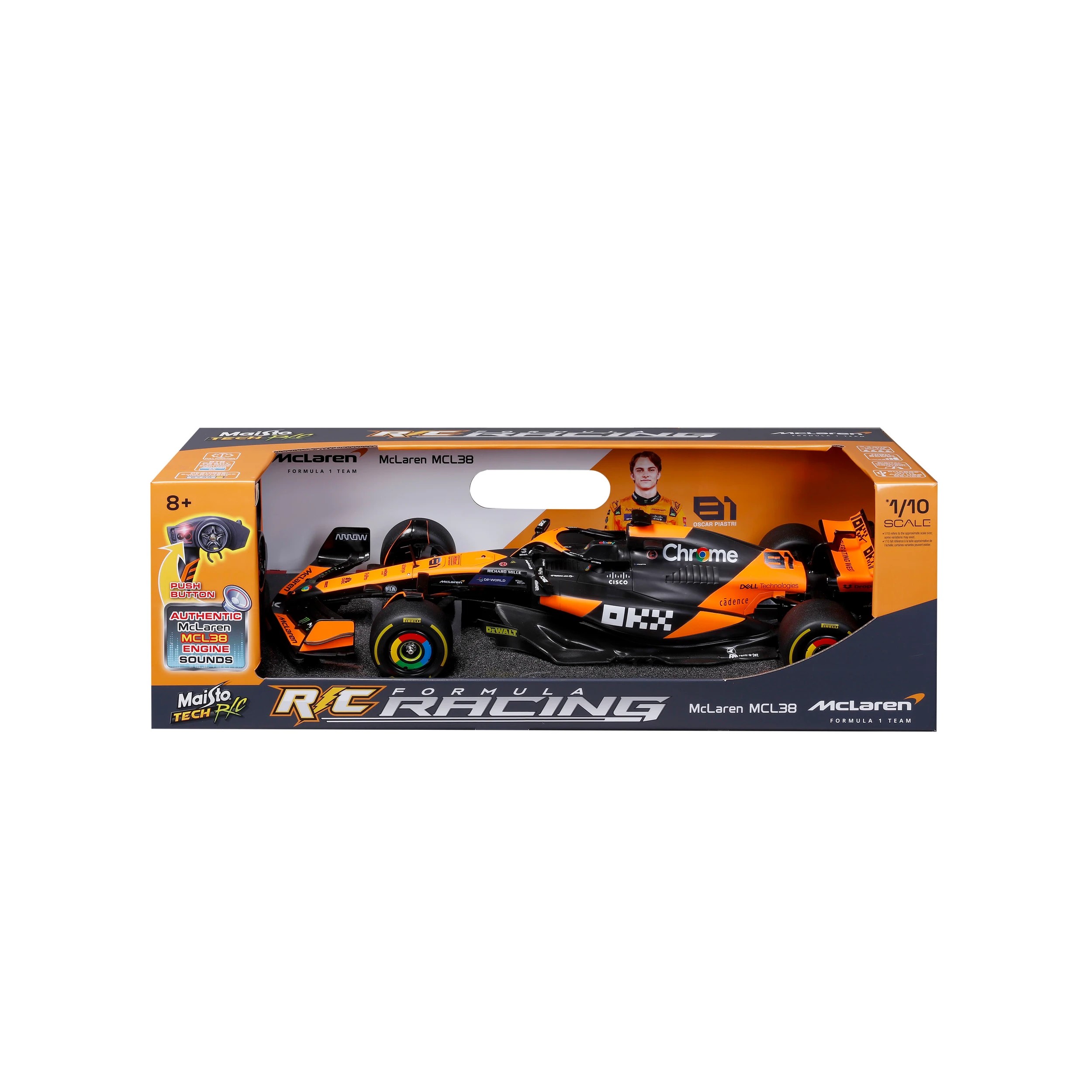 1 1:10 RC Formula Racing McLaren MCL38 Car, 1 of 6