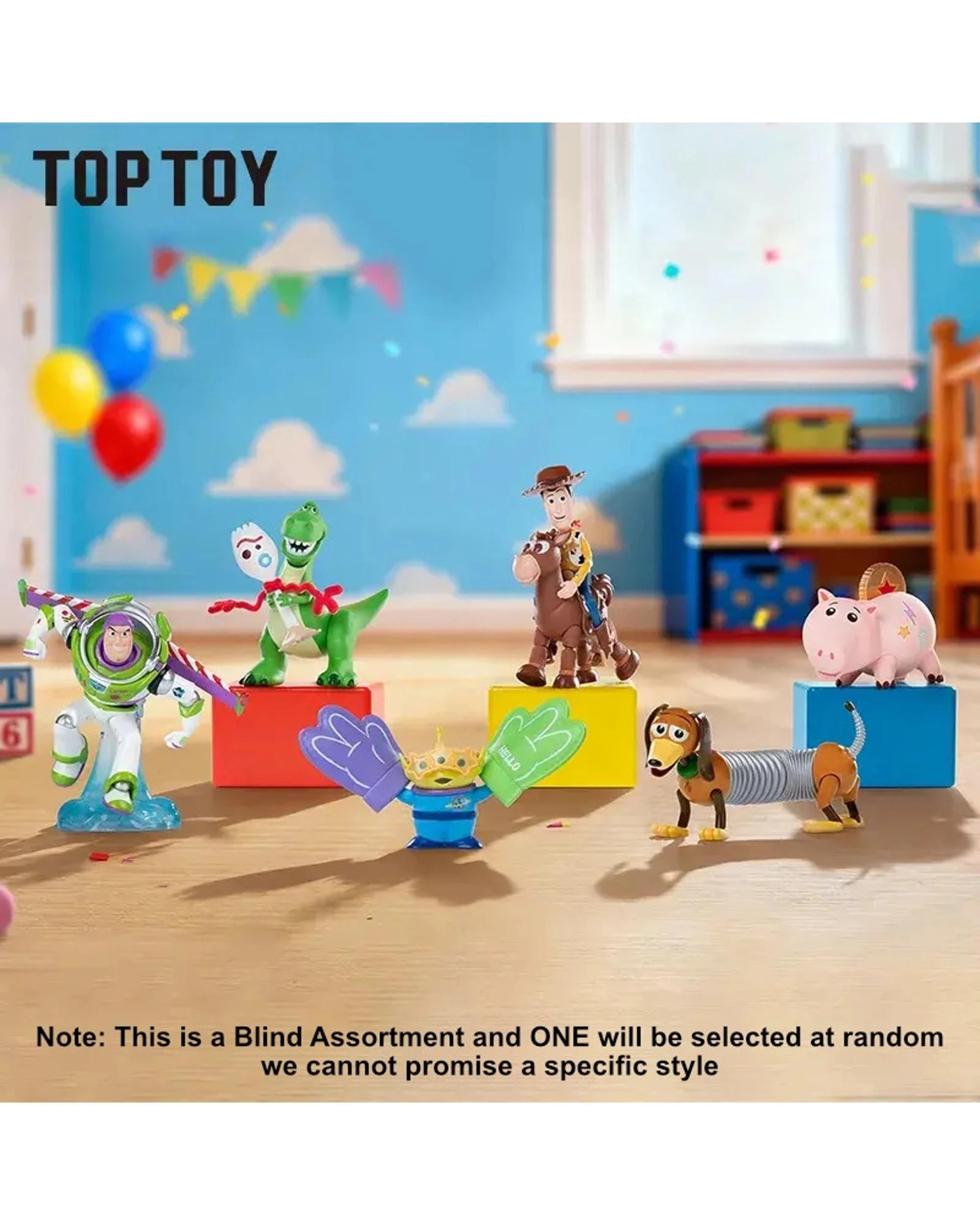 3 Disney Toy Story Playful Party Series Figure Blind Box, 3 of 10