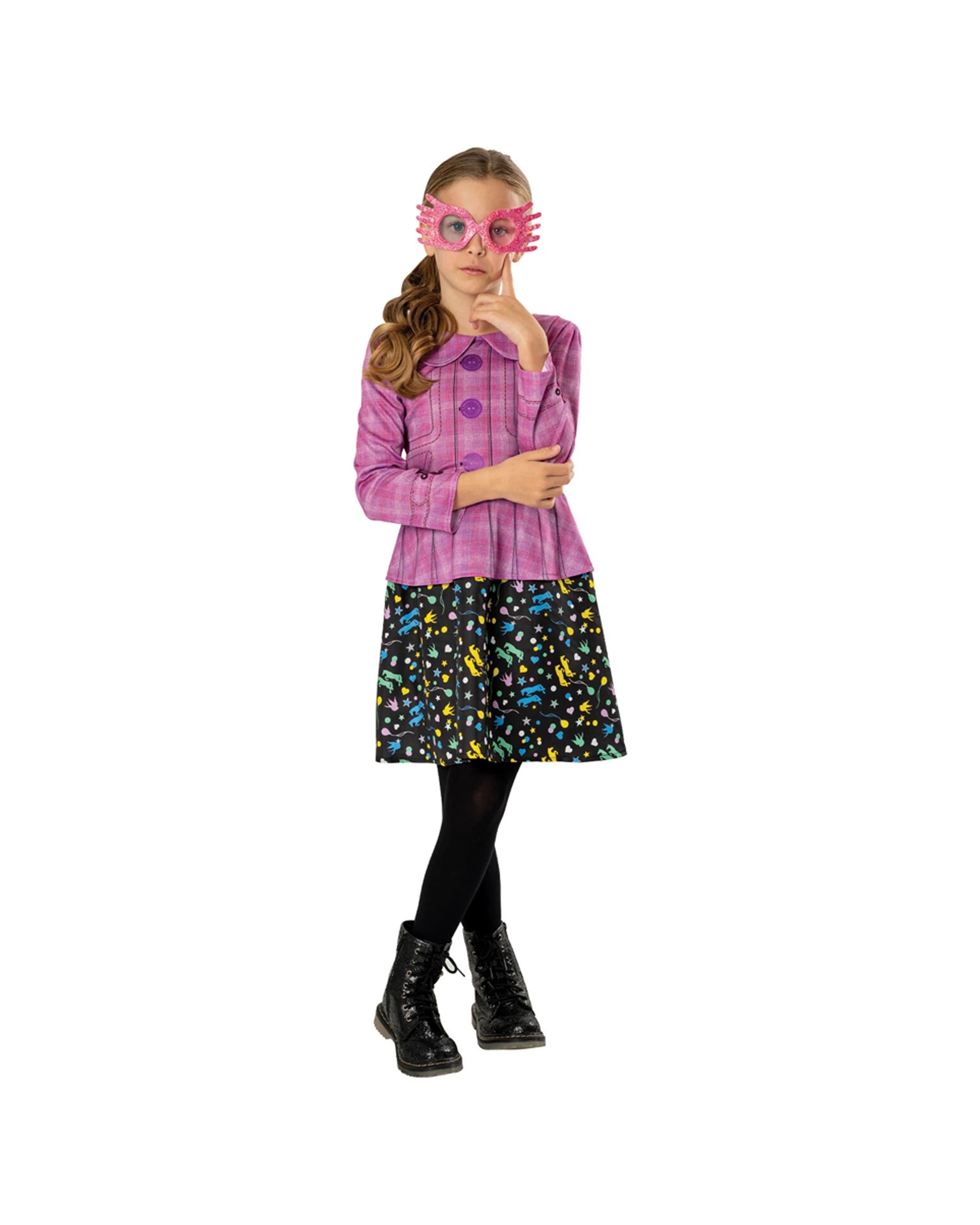 1 Harry Potter Luna Lovegood Dress Kids Costume Size S - Multi, 1 of 3