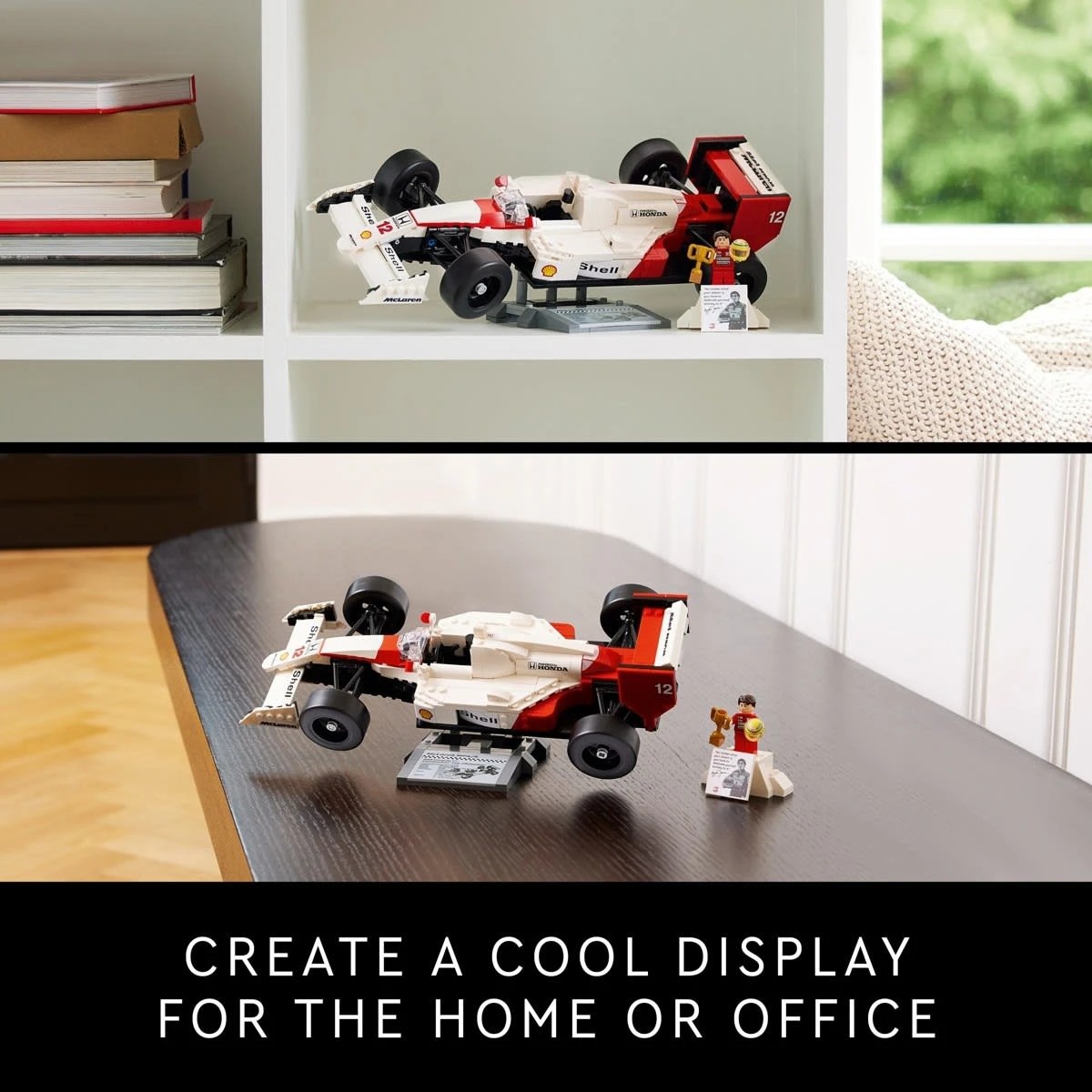 4 LEGO Icons McLaren MP4/4 & Ayrton Senna 10330, 4 of 11