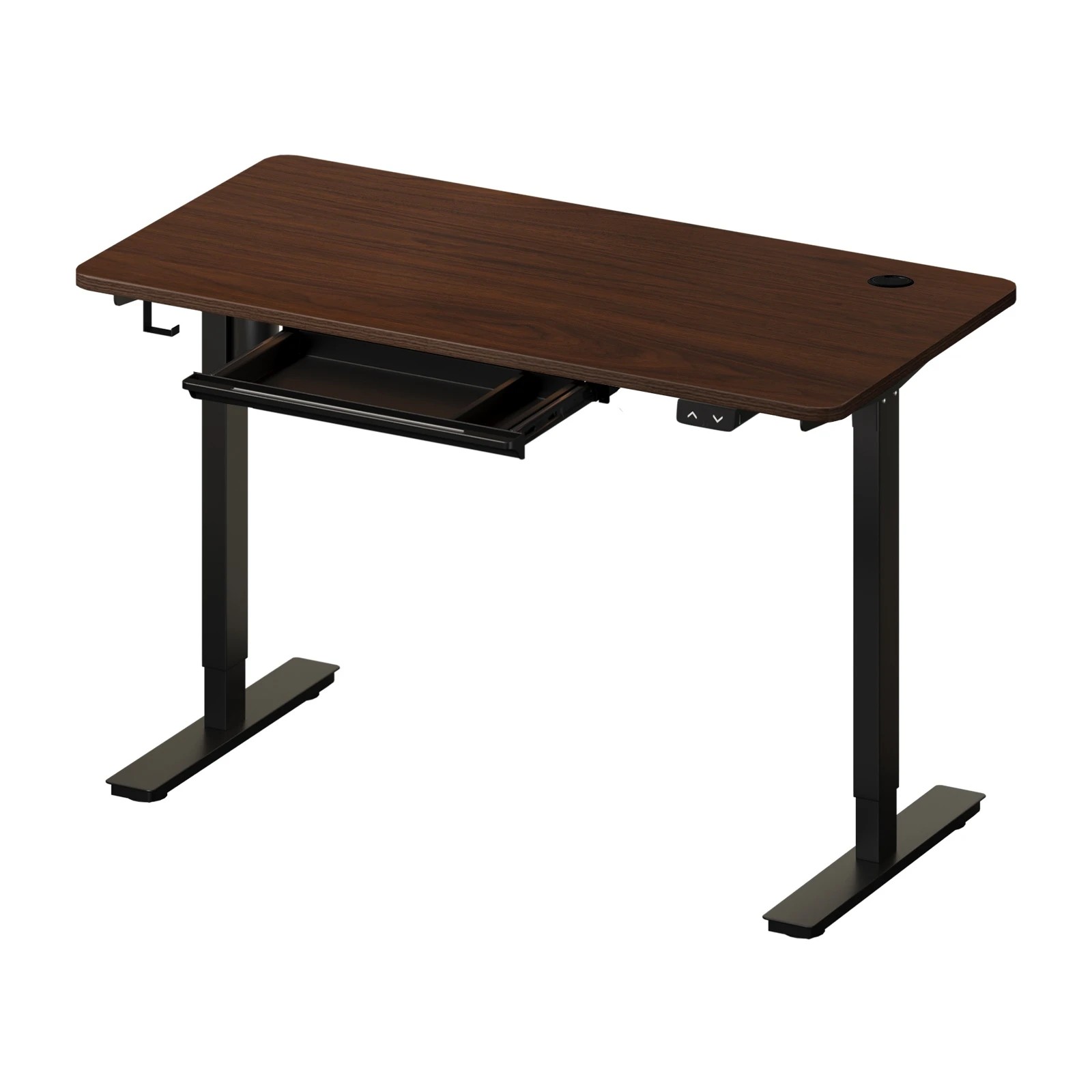 1 Oikiture 150cm Electric Standing Desk With Drawer Height Adjustable
 - Multi, 1 of 4